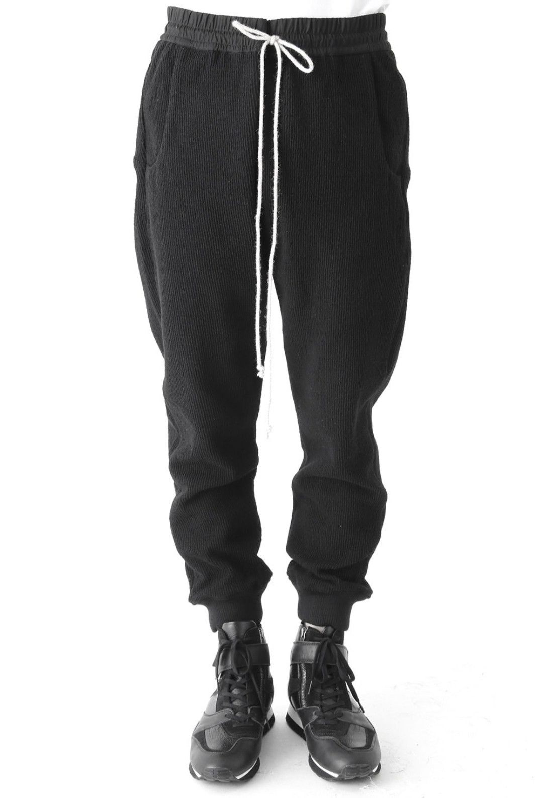image of Avialae Off Tech Pants 2.0.like Rick Owens Or Julius Pants in Black, Men's (Size 30)
