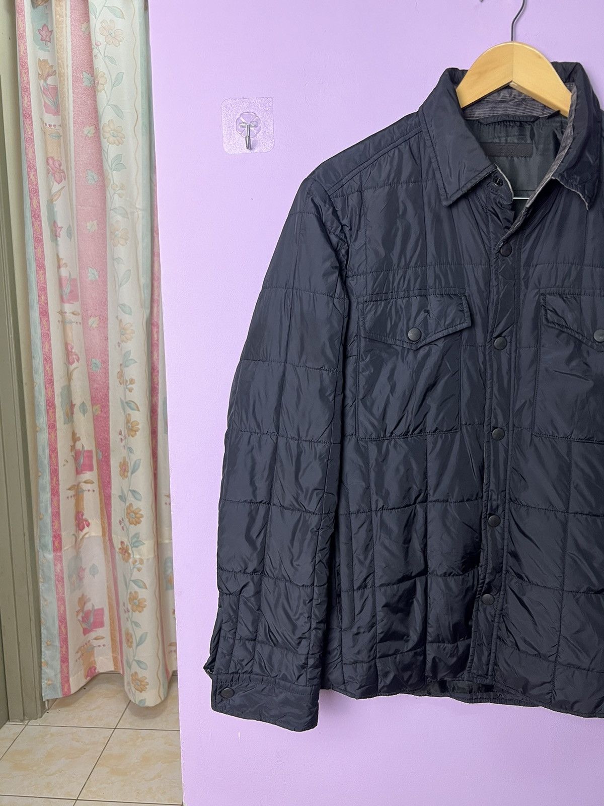 Japanese Brand 🔥Rare Uniqlo Button Quilted Jacket Size US M / EU 48-50 / 2 - 10 Thumbnail