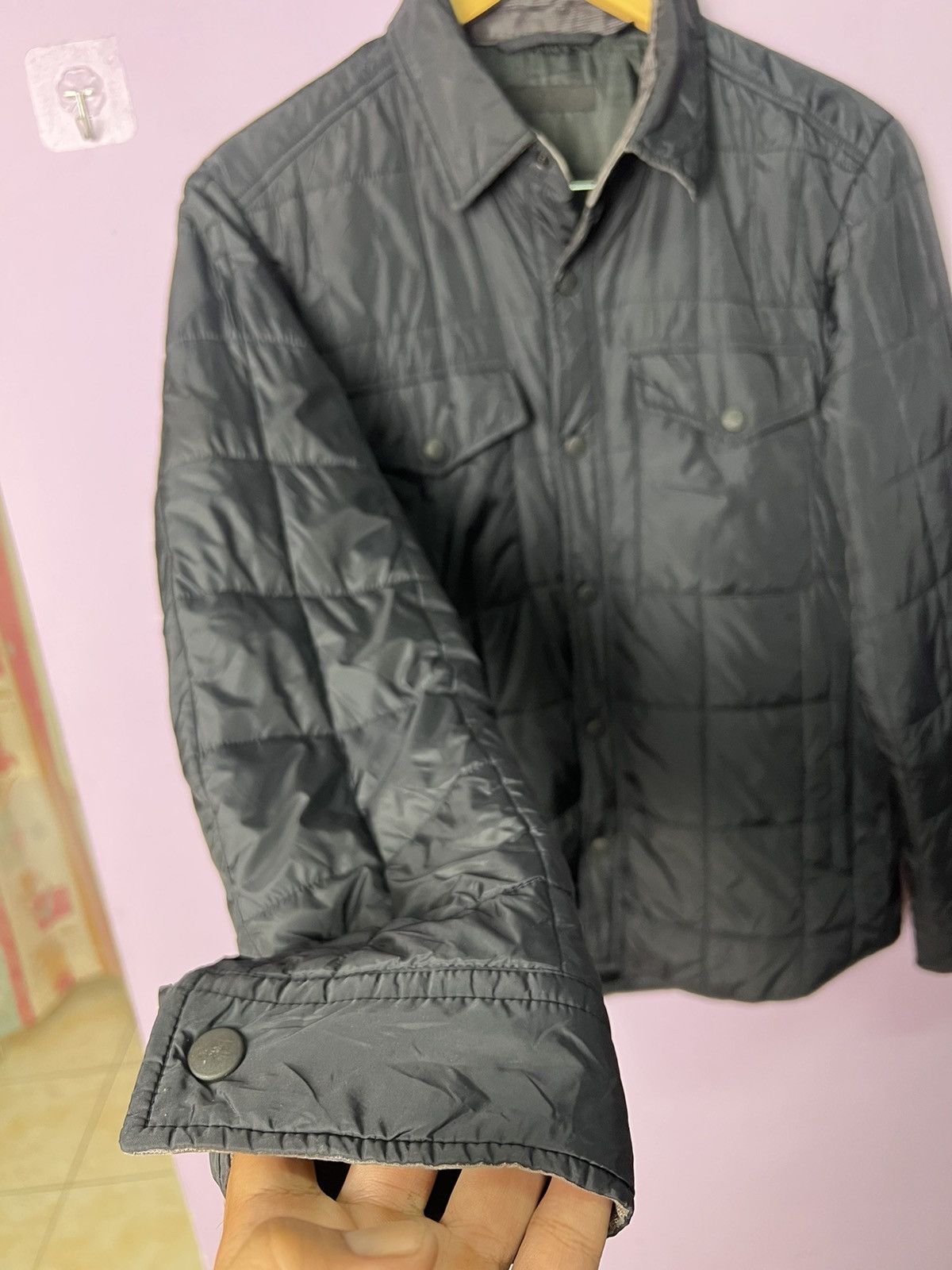 Japanese Brand 🔥Rare Uniqlo Button Quilted Jacket Size US M / EU 48-50 / 2 - 8 Thumbnail
