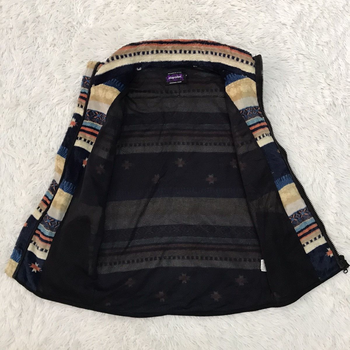 Japanese Brand Slapshot Original Made Fleece Vest Size US M / EU 48-50 / 2 - 6 Thumbnail