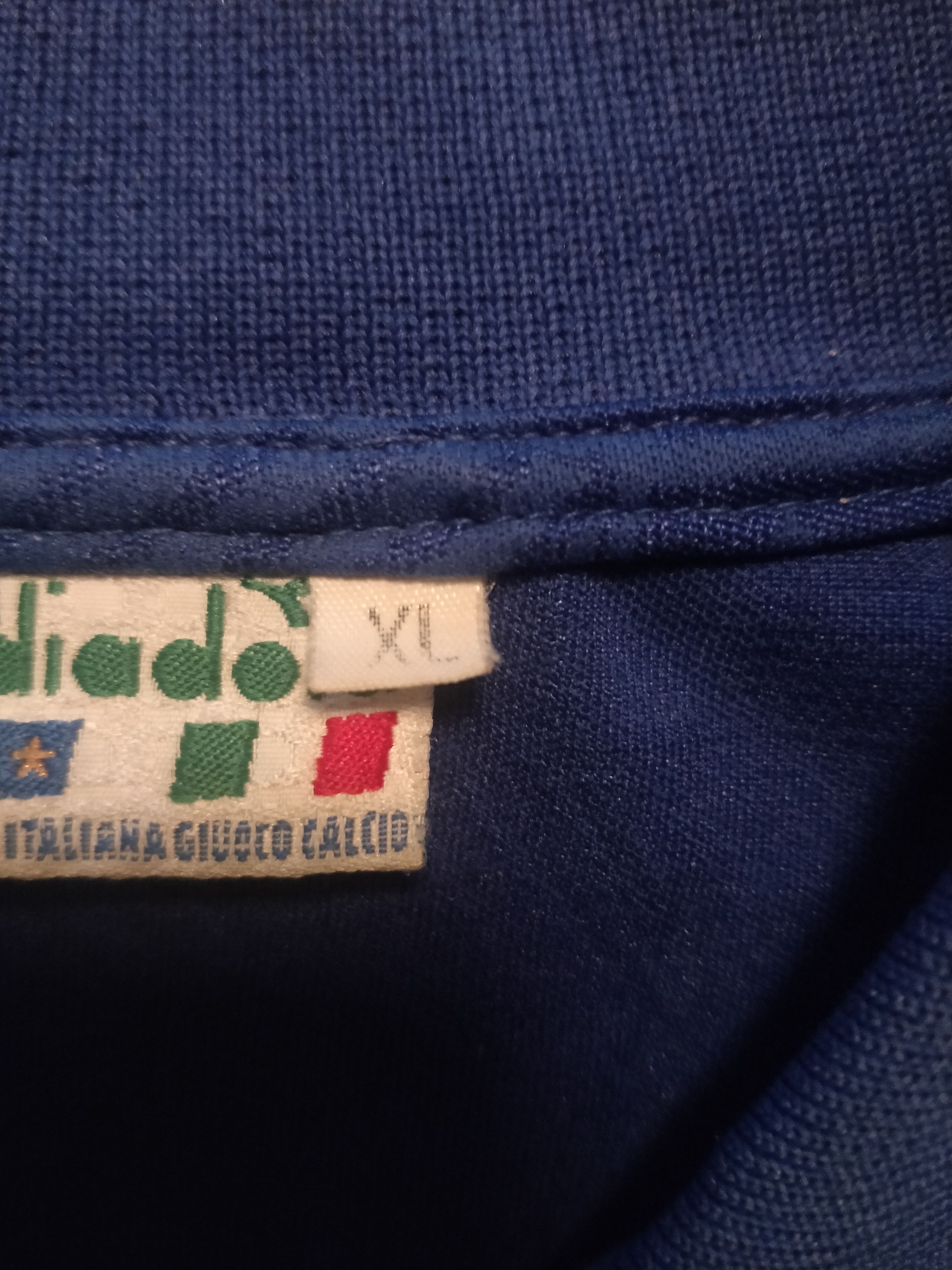 Diadora Italy 1993 Home Jersey Player Issue Diadora Size US XL / EU 56 / 4 - 6 Thumbnail