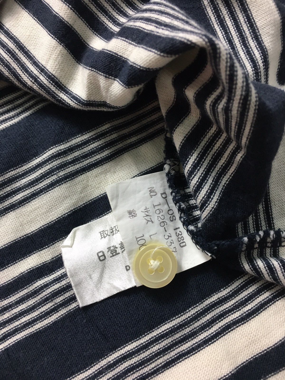 Chaps Ralph Lauren × Ralph Lauren × Vintage Vintage Chaps Ralph Lauren Polo Stripe Tee Shirt Size US L / EU 52-54 / 3 - 7 Thumbnail