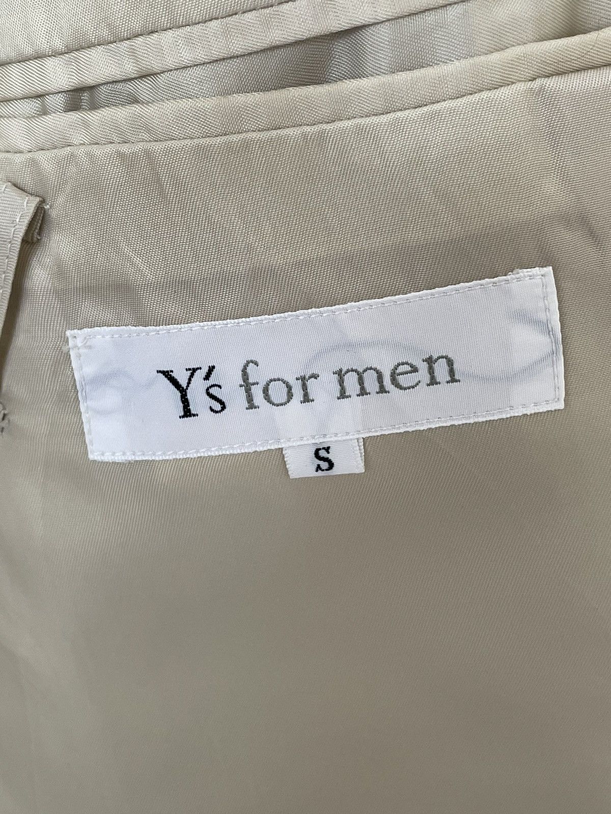 Yohji Yamamoto YS FOR MEN WOOL JACKET COAT Size US S / EU 44-46 / 1 - 9 Thumbnail