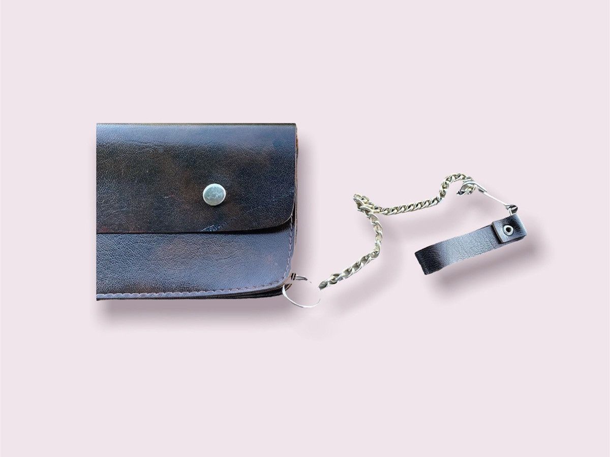 Vintage Vintage Wallet Men’s Long Slim With Chain Size ONE SIZE - 7 Thumbnail