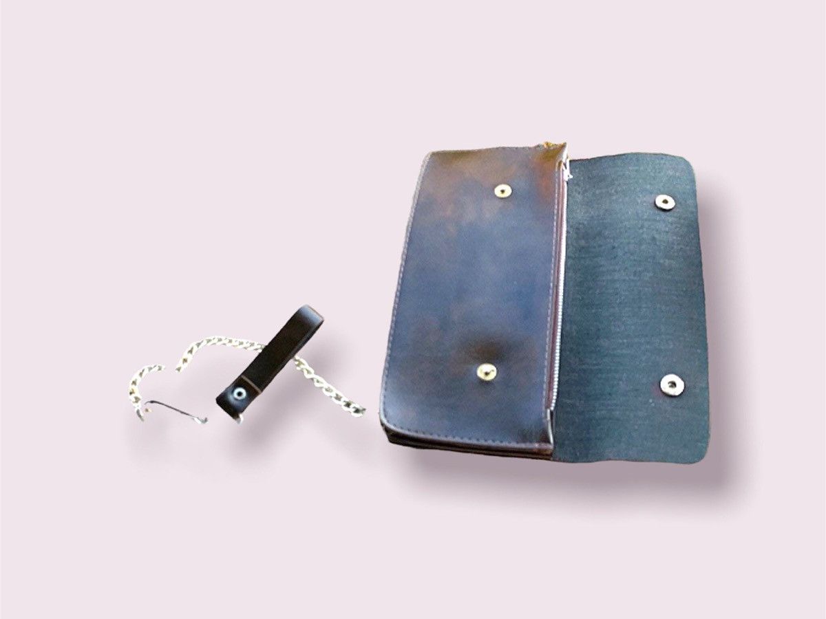 Vintage Vintage Wallet Men’s Long Slim With Chain Size ONE SIZE - 4 Thumbnail
