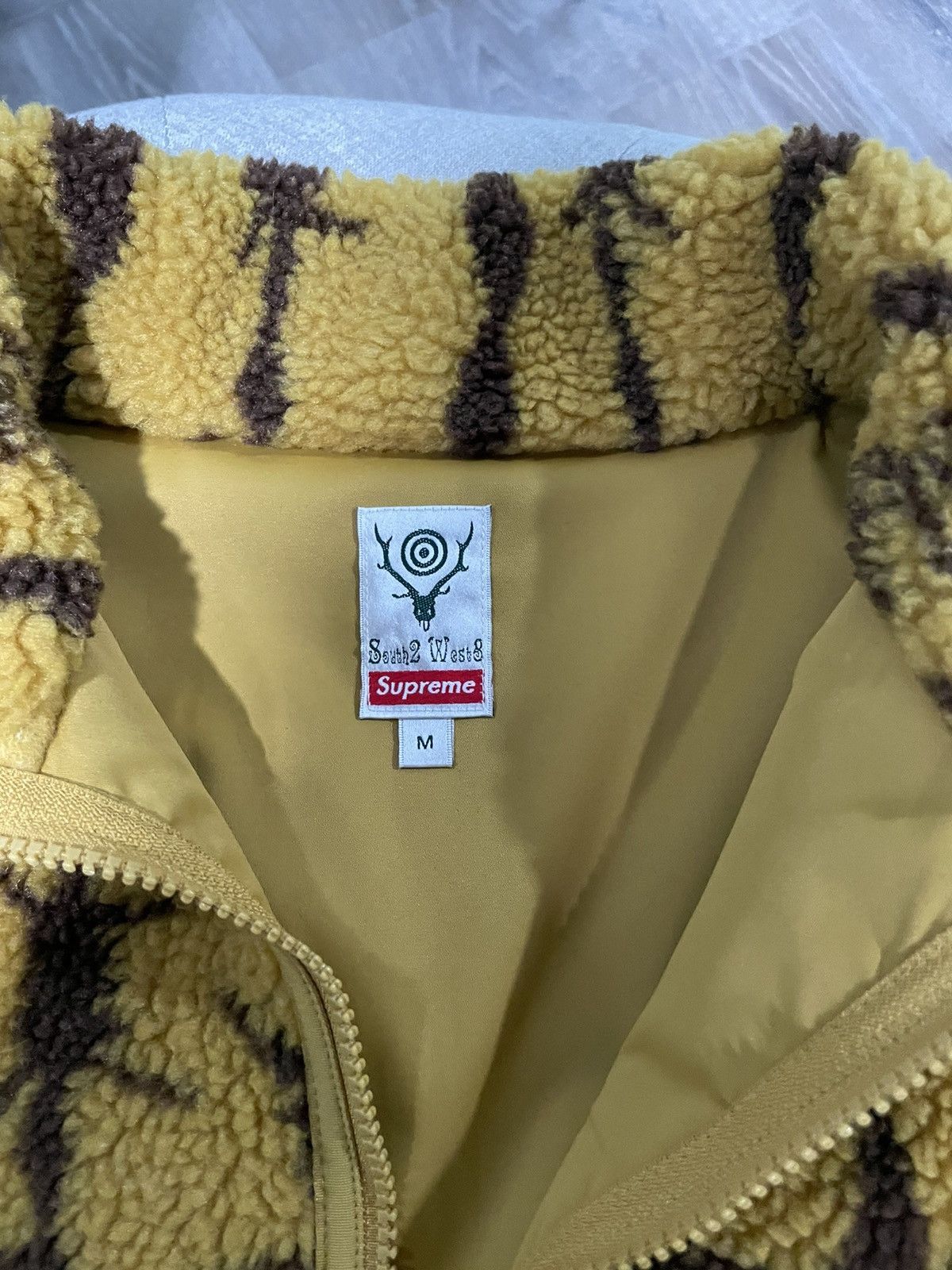 South2 West8 × Supreme Supreme South2 West8 fleece jacket Size US M / EU 48-50 / 2 - 2 Thumbnail
