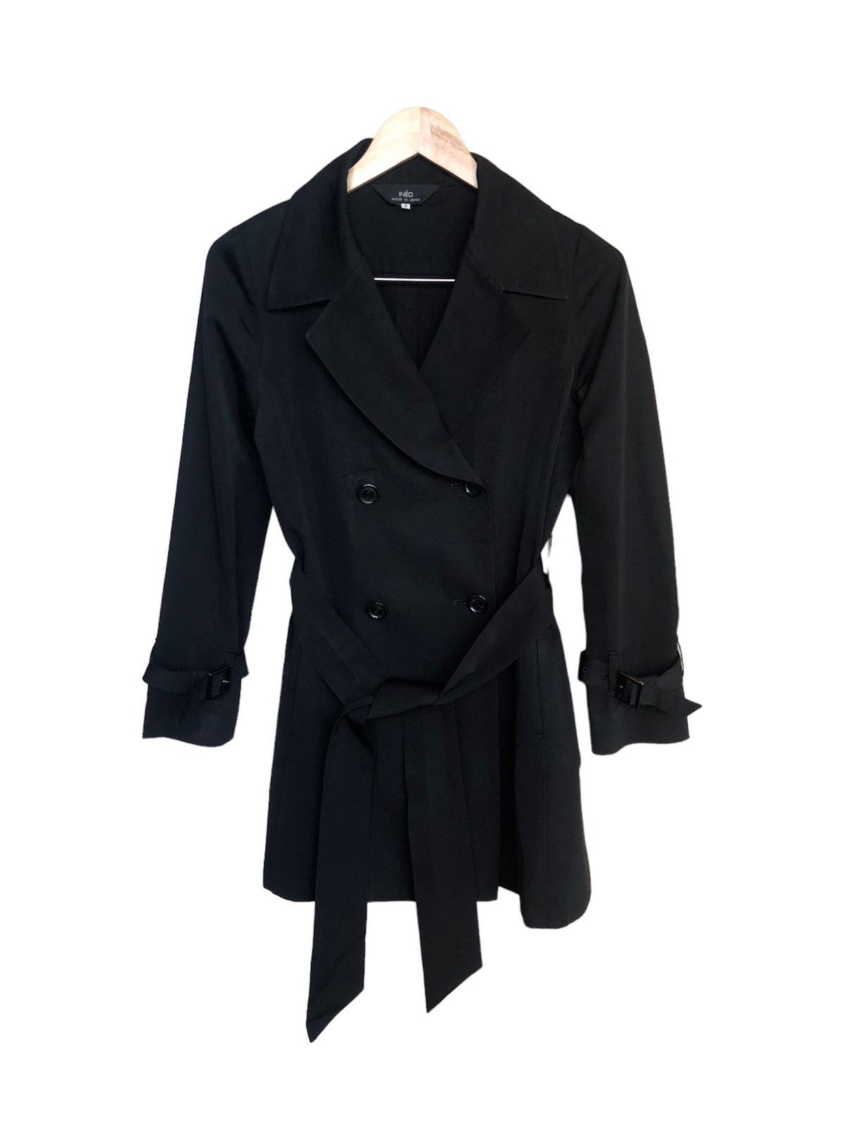 Yohji Yamamoto Yohji Yamamoto INED Japan Minimalist Trench Jacket Womens Size S / US 4 / IT 40 - 1 Thumbnail
