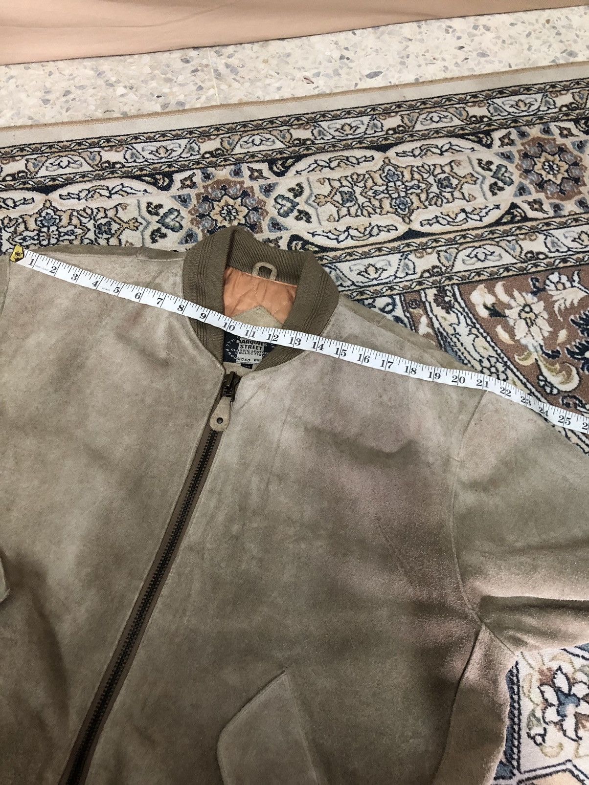 Japanese Brand ❗️Vtg Product by Italy Marquees Street Suede Leather Jacket Size US L / EU 52-54 / 3 - 24 Thumbnail