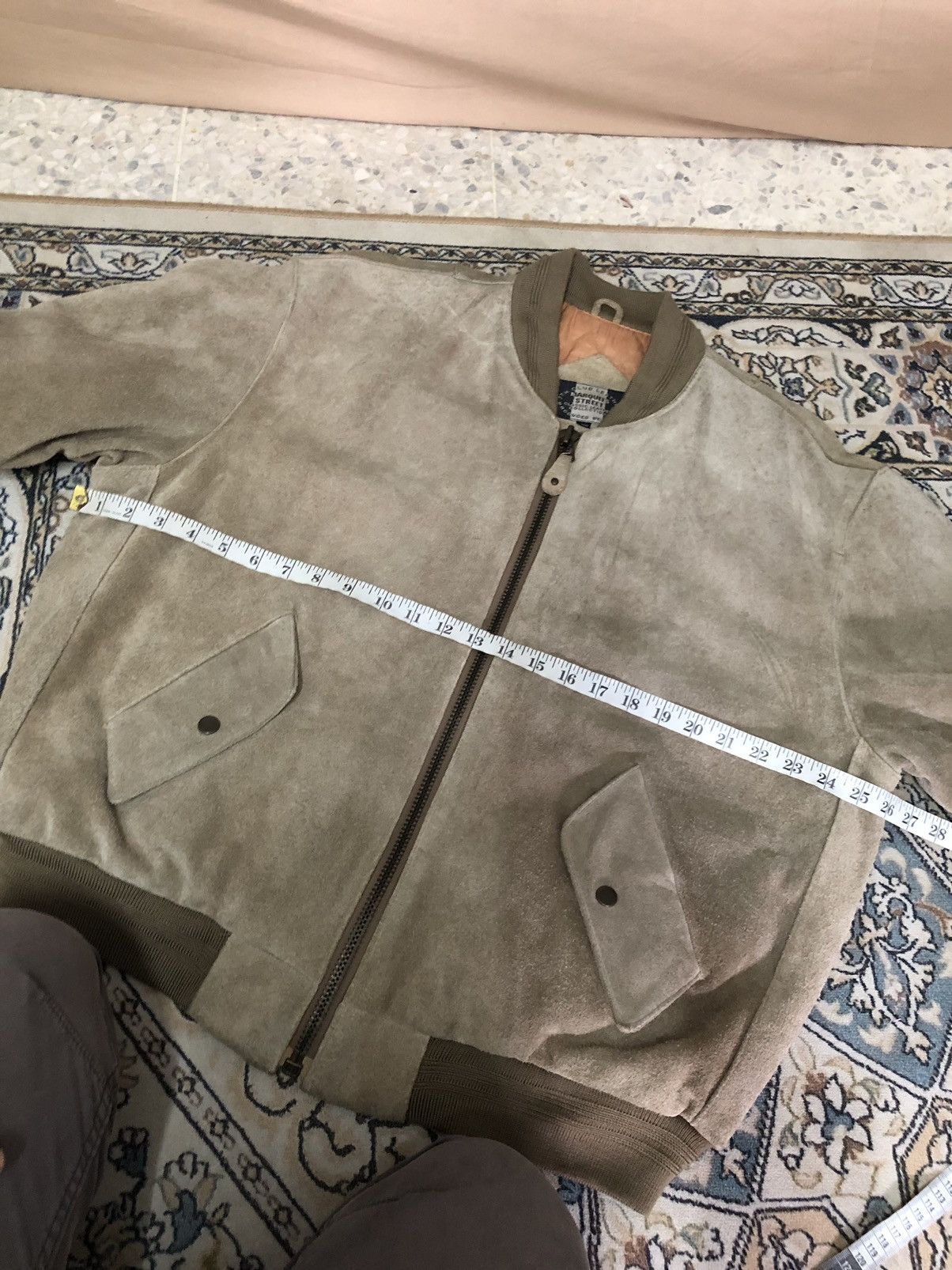Japanese Brand ❗️Vtg Product by Italy Marquees Street Suede Leather Jacket Size US L / EU 52-54 / 3 - 22 Thumbnail