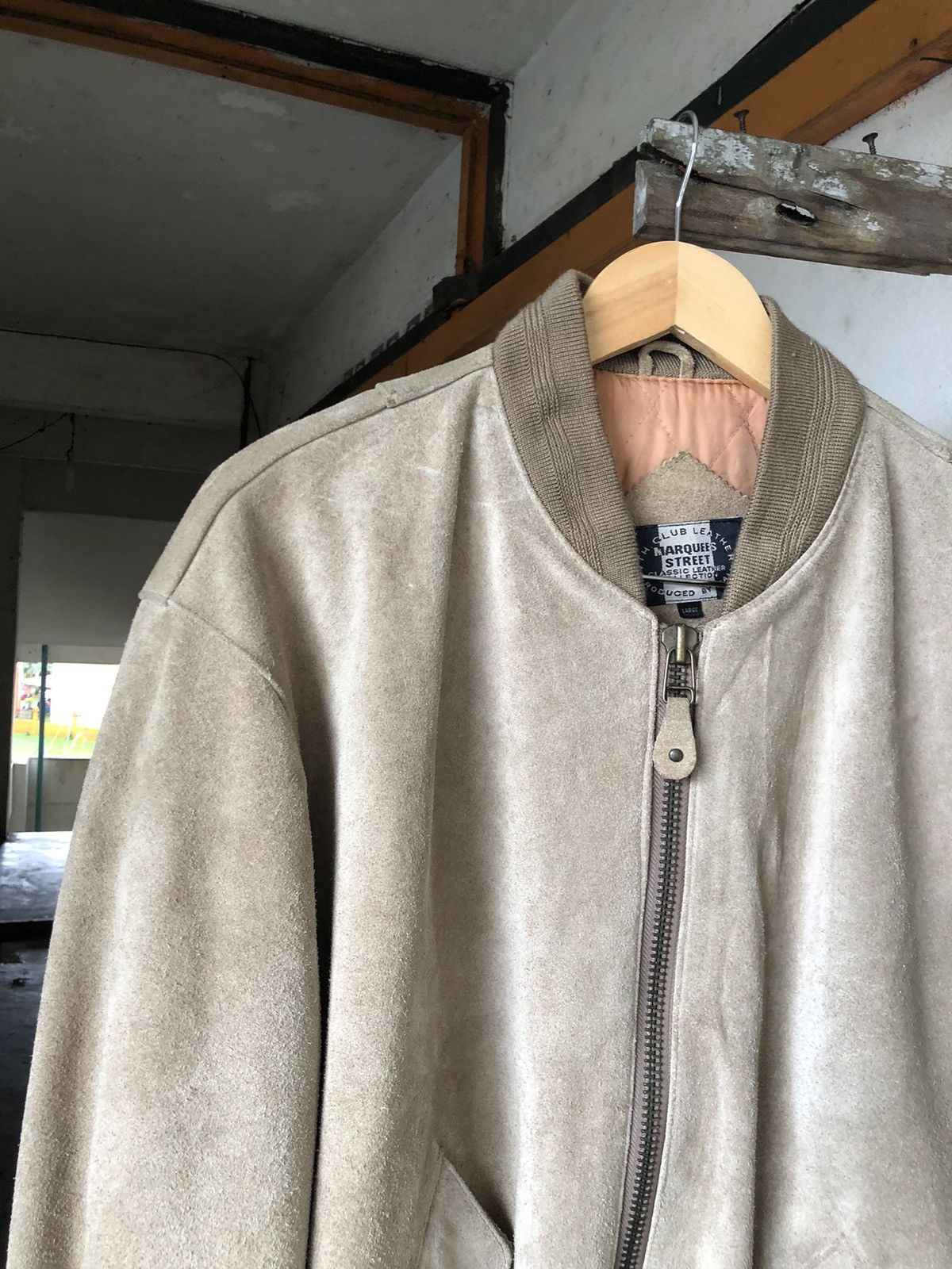 Japanese Brand ❗️Vtg Product by Italy Marquees Street Suede Leather Jacket Size US L / EU 52-54 / 3 - 10 Thumbnail