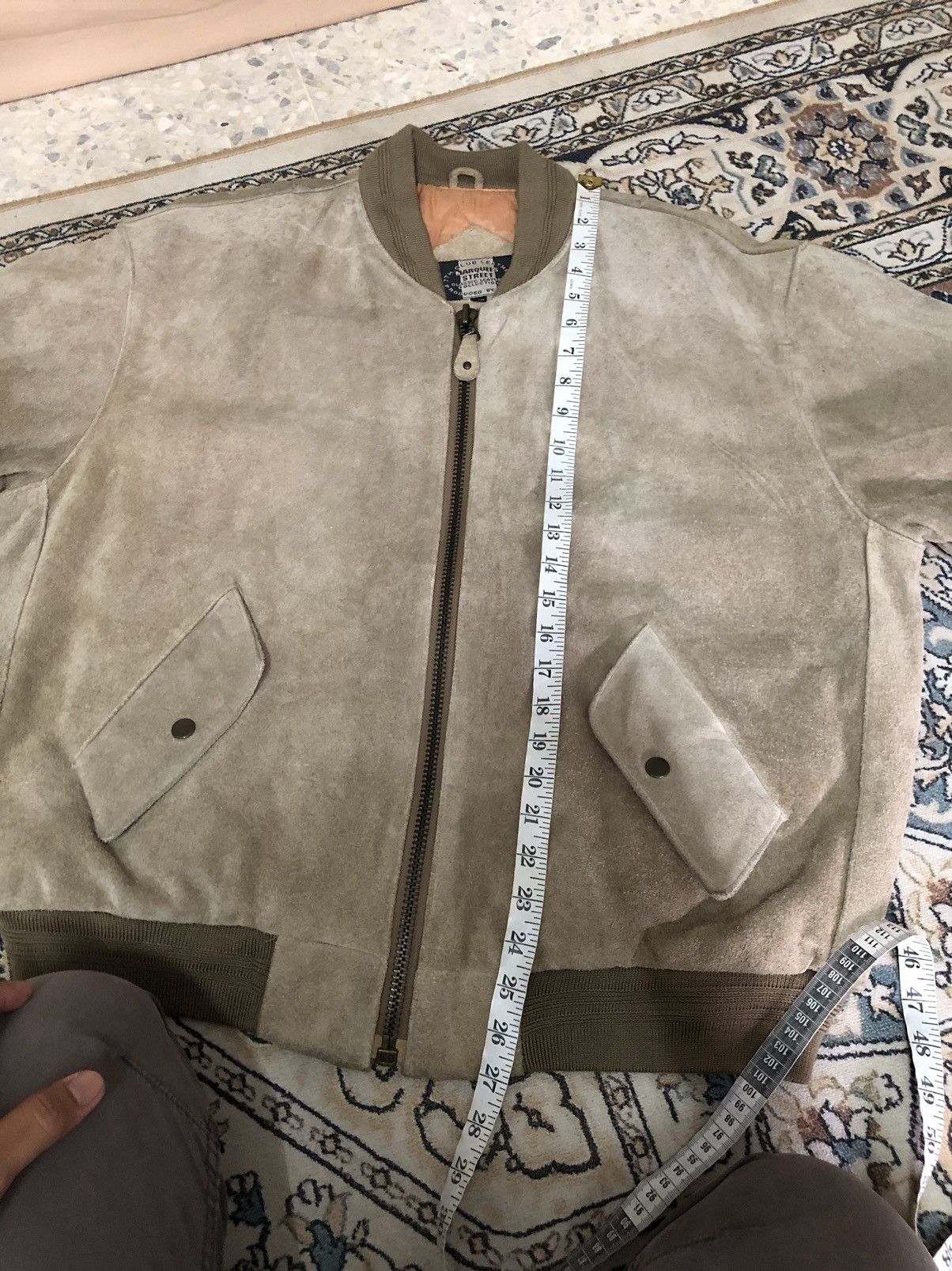 Japanese Brand ❗️Vtg Product by Italy Marquees Street Suede Leather Jacket Size US L / EU 52-54 / 3 - 23 Thumbnail