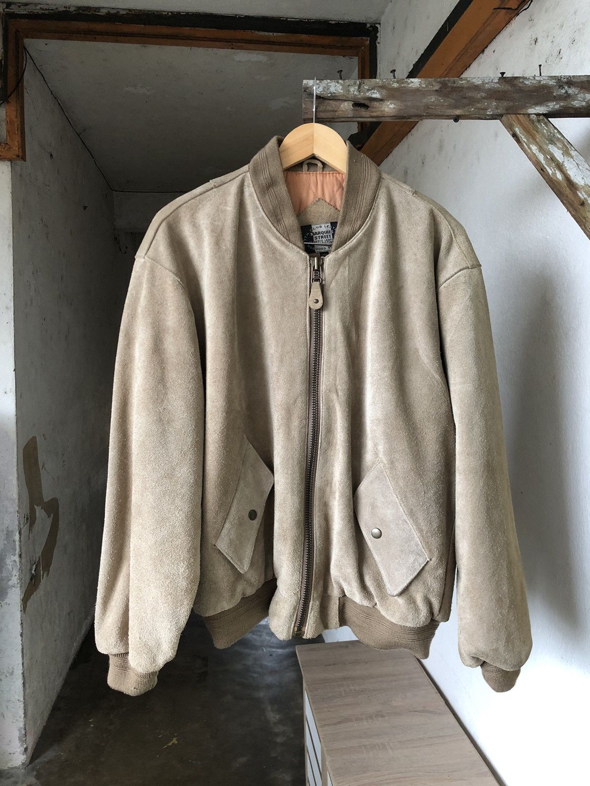 Japanese Brand ❗️Vtg Product by Italy Marquees Street Suede Leather Jacket Size US L / EU 52-54 / 3 - 3 Thumbnail