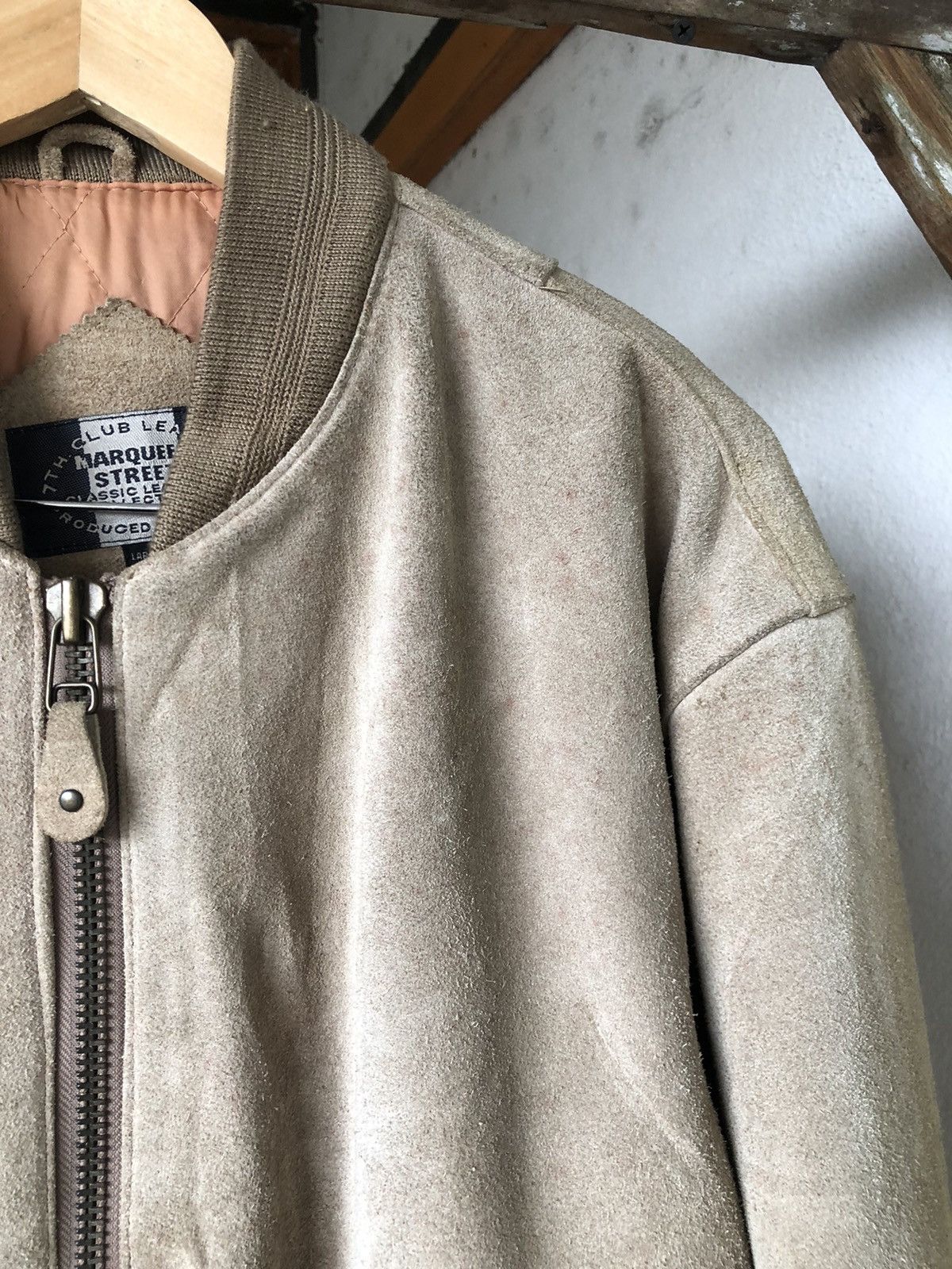 Japanese Brand ❗️Vtg Product by Italy Marquees Street Suede Leather Jacket Size US L / EU 52-54 / 3 - 11 Thumbnail