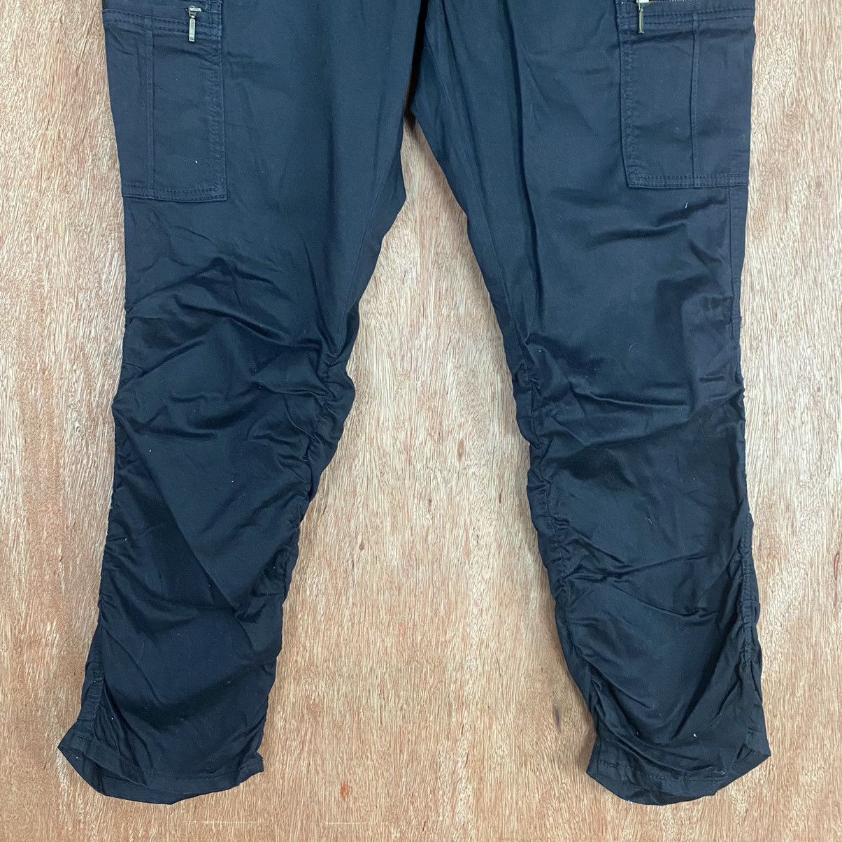 Japanese Brand D Japan spring Black Multipocket Cargo Pants #1952 Size US 31 - 3 Thumbnail