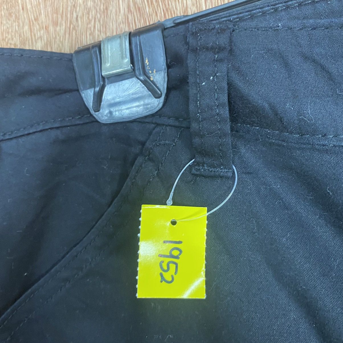 Japanese Brand D Japan spring Black Multipocket Cargo Pants #1952 Size US 31 - 8 Thumbnail