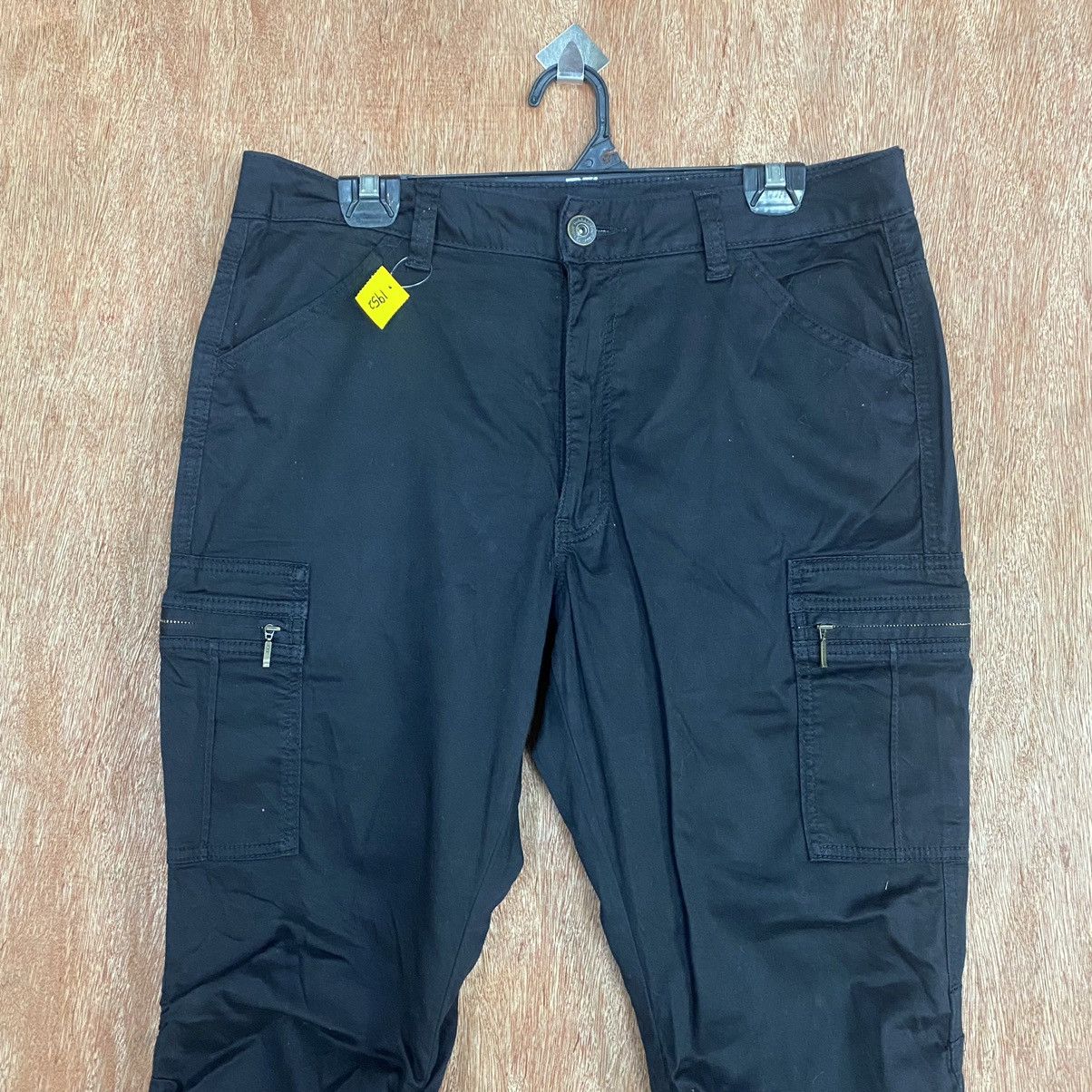 Japanese Brand D Japan spring Black Multipocket Cargo Pants #1952 Size US 31 - 2 Thumbnail