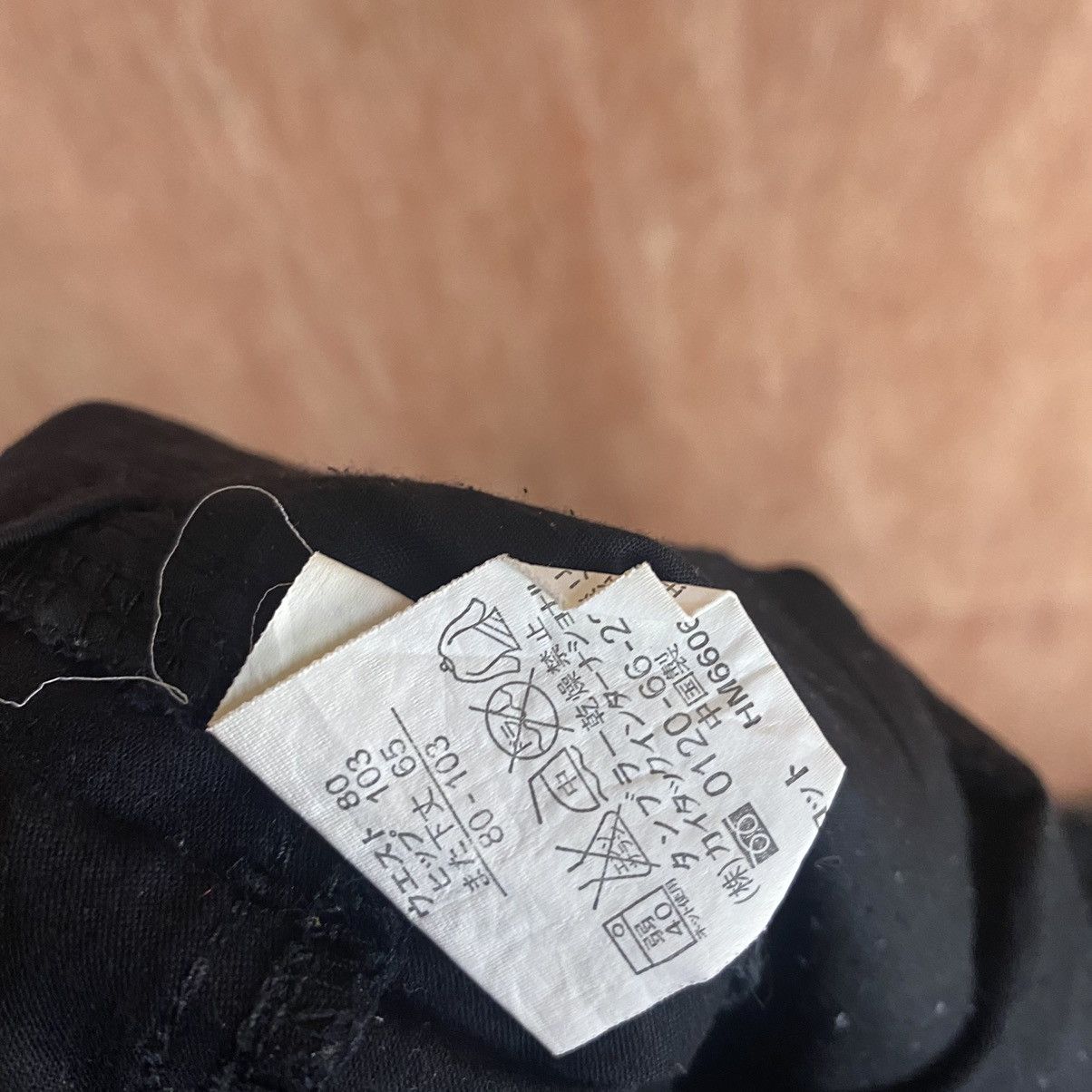 Japanese Brand D Japan spring Black Multipocket Cargo Pants #1952 Size US 31 - 12 Thumbnail