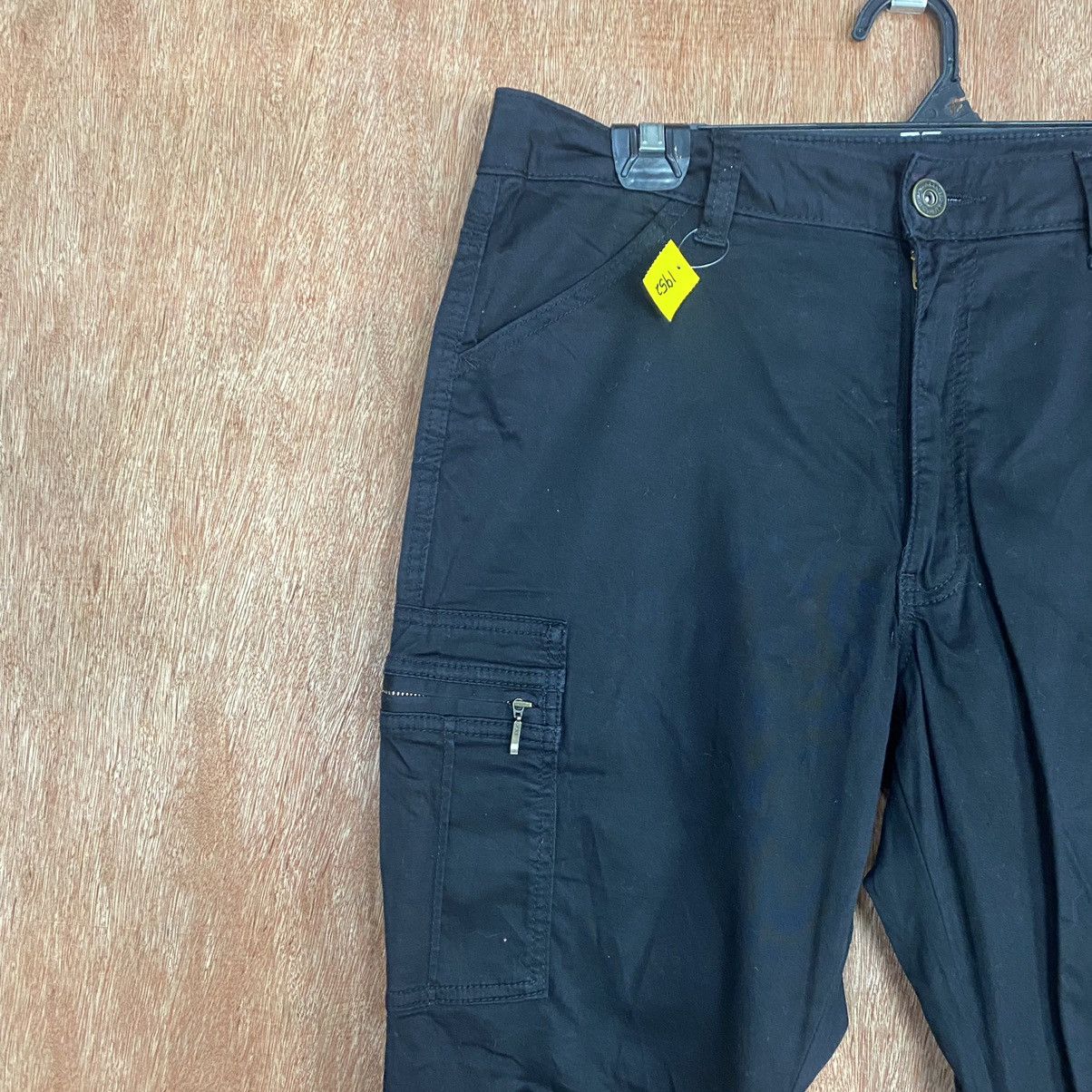 Japanese Brand D Japan spring Black Multipocket Cargo Pants #1952 Size US 31 - 5 Thumbnail
