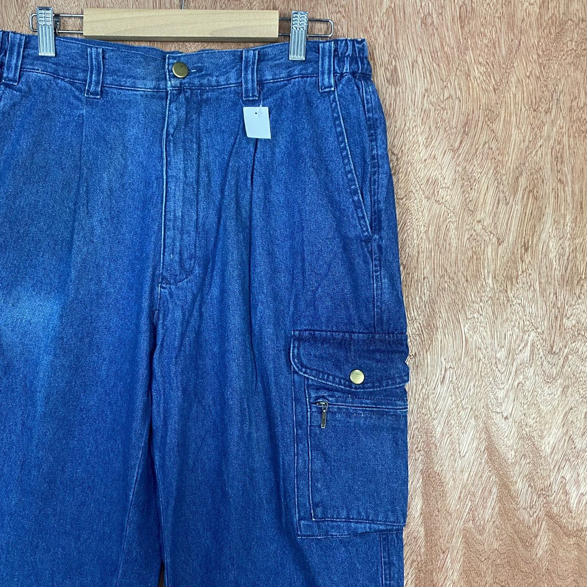 Japanese Brand DL Painters Workers Multipocket Cargo Pants #1961 Size US 31 - 4 Thumbnail