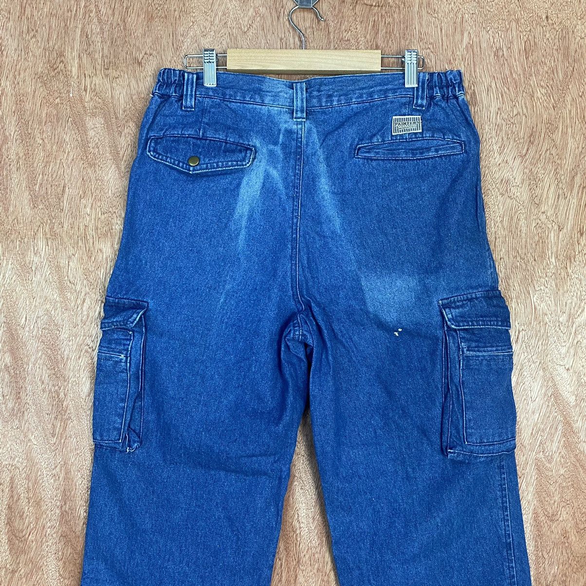 Japanese Brand DL Painters Workers Multipocket Cargo Pants #1961 Size US 31 - 9 Thumbnail