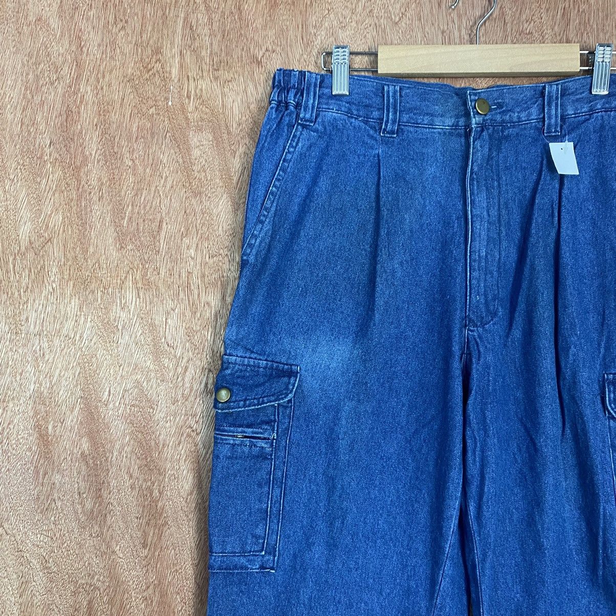 Japanese Brand DL Painters Workers Multipocket Cargo Pants #1961 Size US 31 - 5 Thumbnail