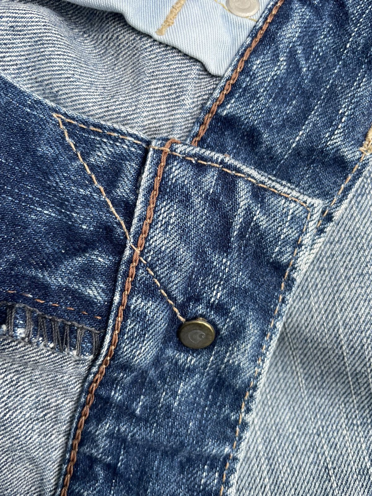 Carhartt Vintage Carhartt Aging Wash Denim Size US 33 - 20 Thumbnail