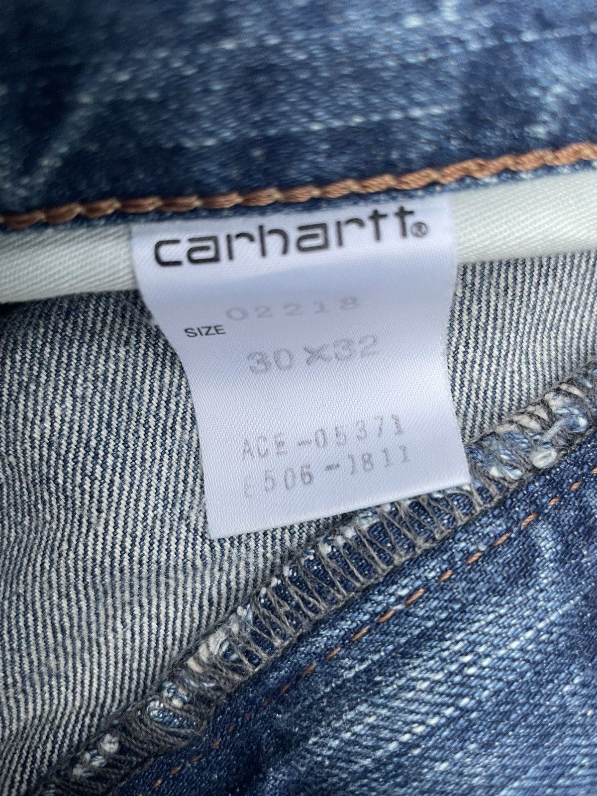 Carhartt Vintage Carhartt Aging Wash Denim Size US 33 - 19 Thumbnail