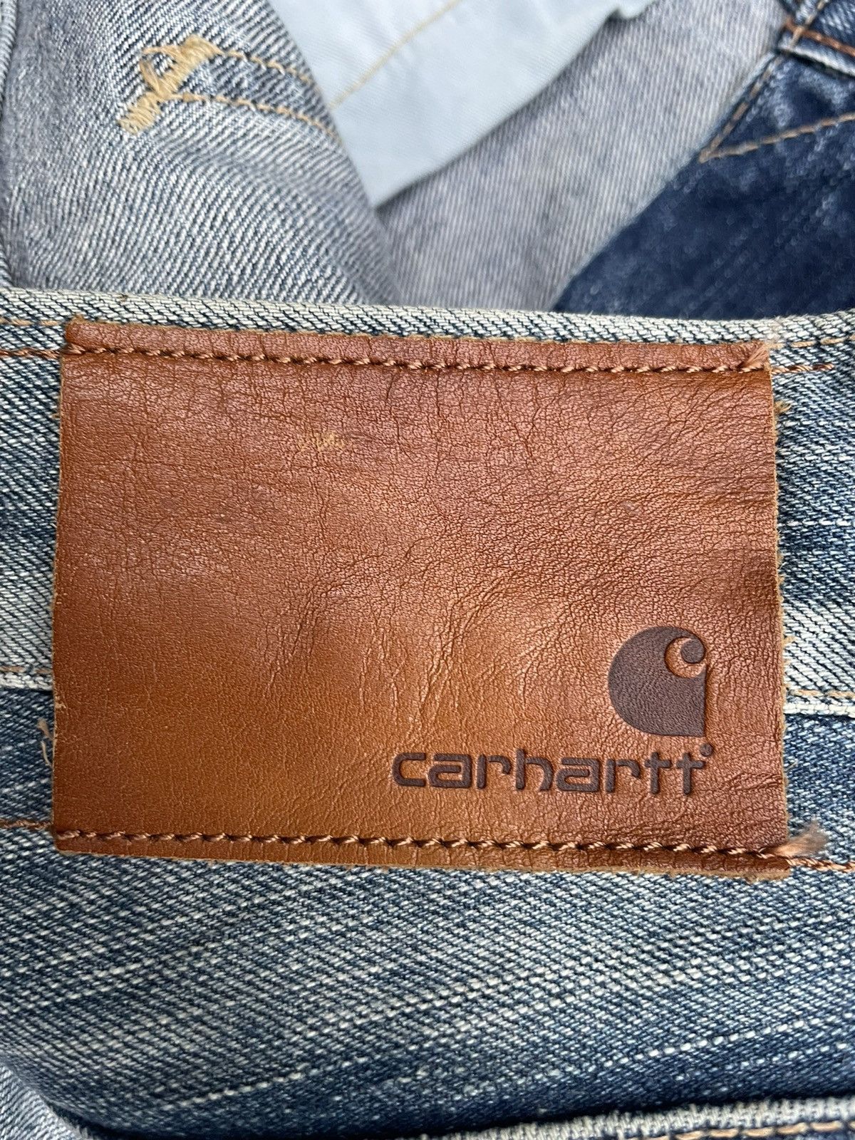 Carhartt Vintage Carhartt Aging Wash Denim Size US 33 - 16 Thumbnail