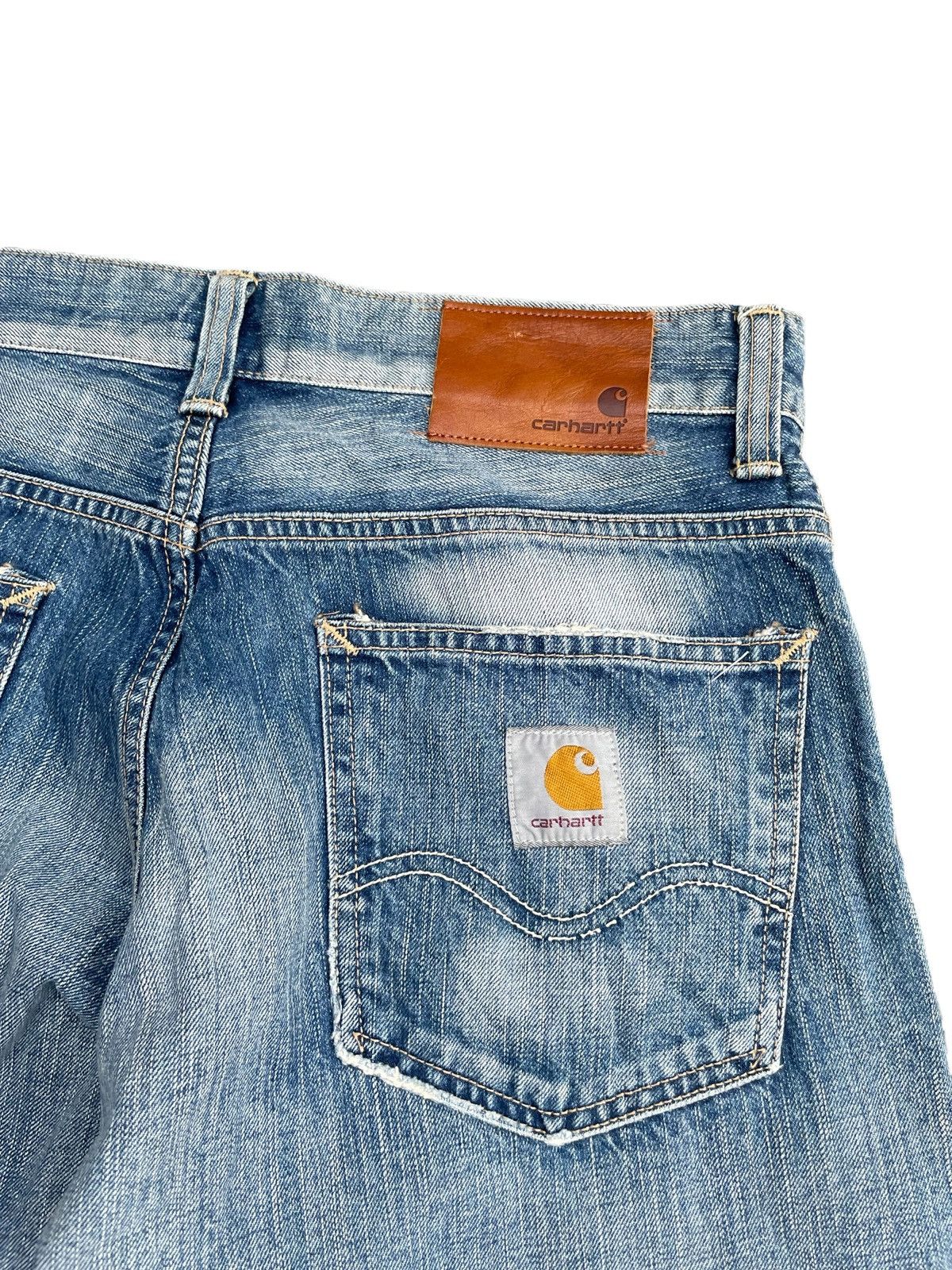 Carhartt Vintage Carhartt Aging Wash Denim Size US 33 - 14 Thumbnail