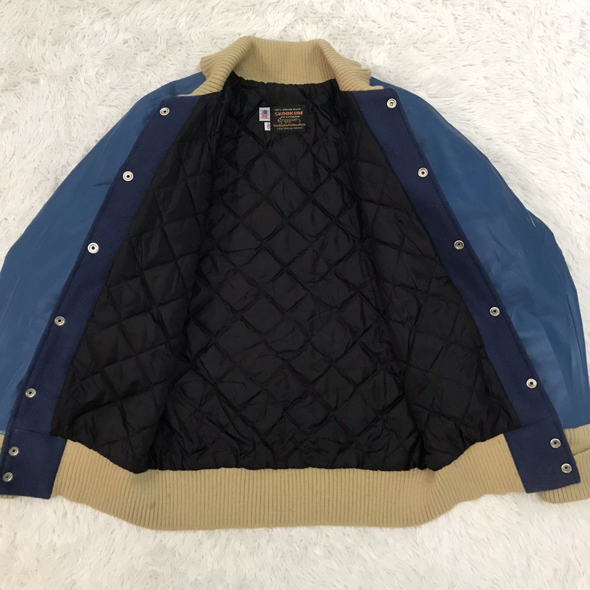 Skookum Skookum Letterman Centralia Knitting Mills Varsity Jacket Size US S / EU 44-46 / 1 - 20 Thumbnail