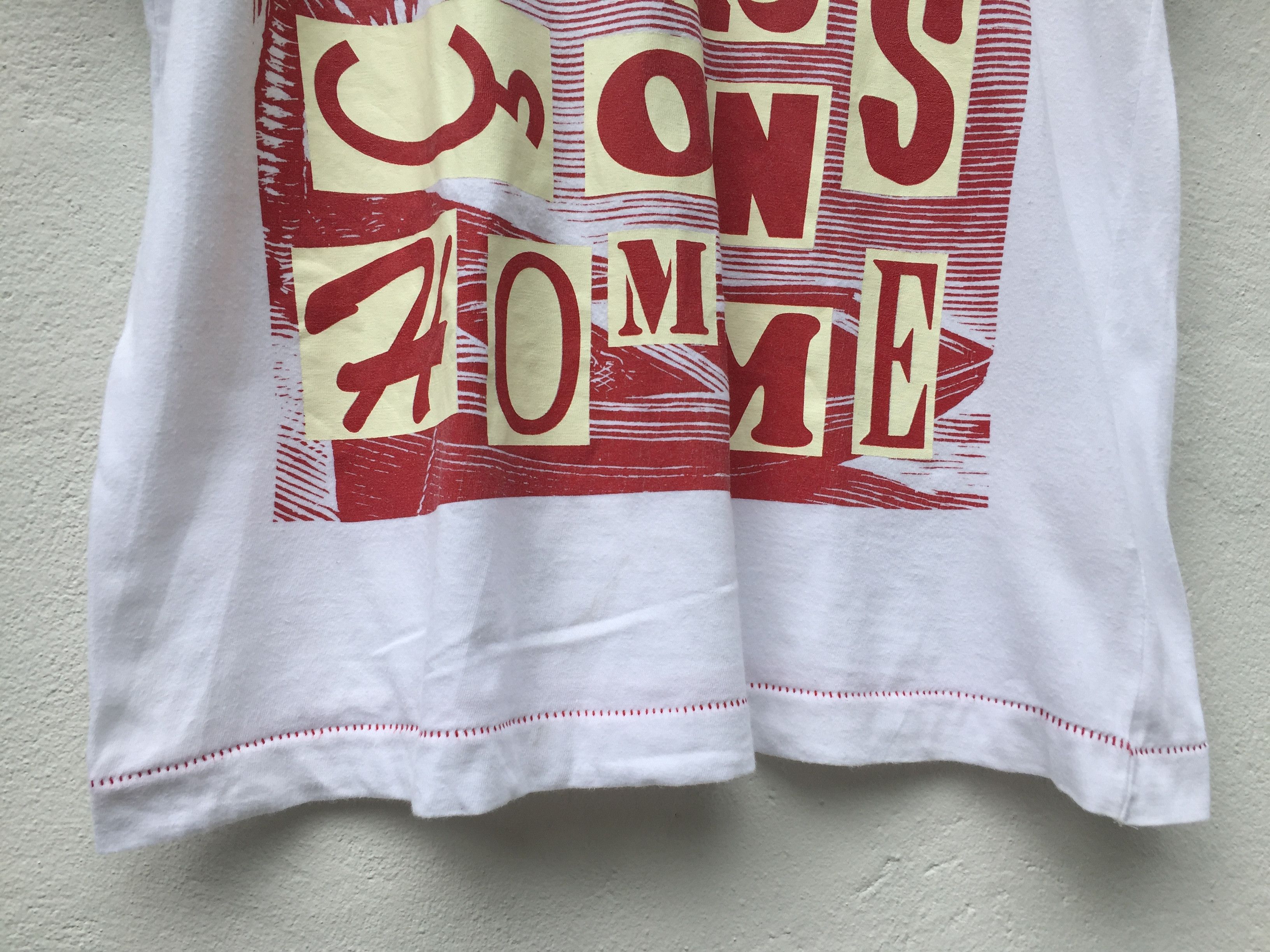 Comme des Garcons Comme des Garcons Homme Spell out Mens Tee Size US S / EU 44-46 / 1 - 6 Thumbnail