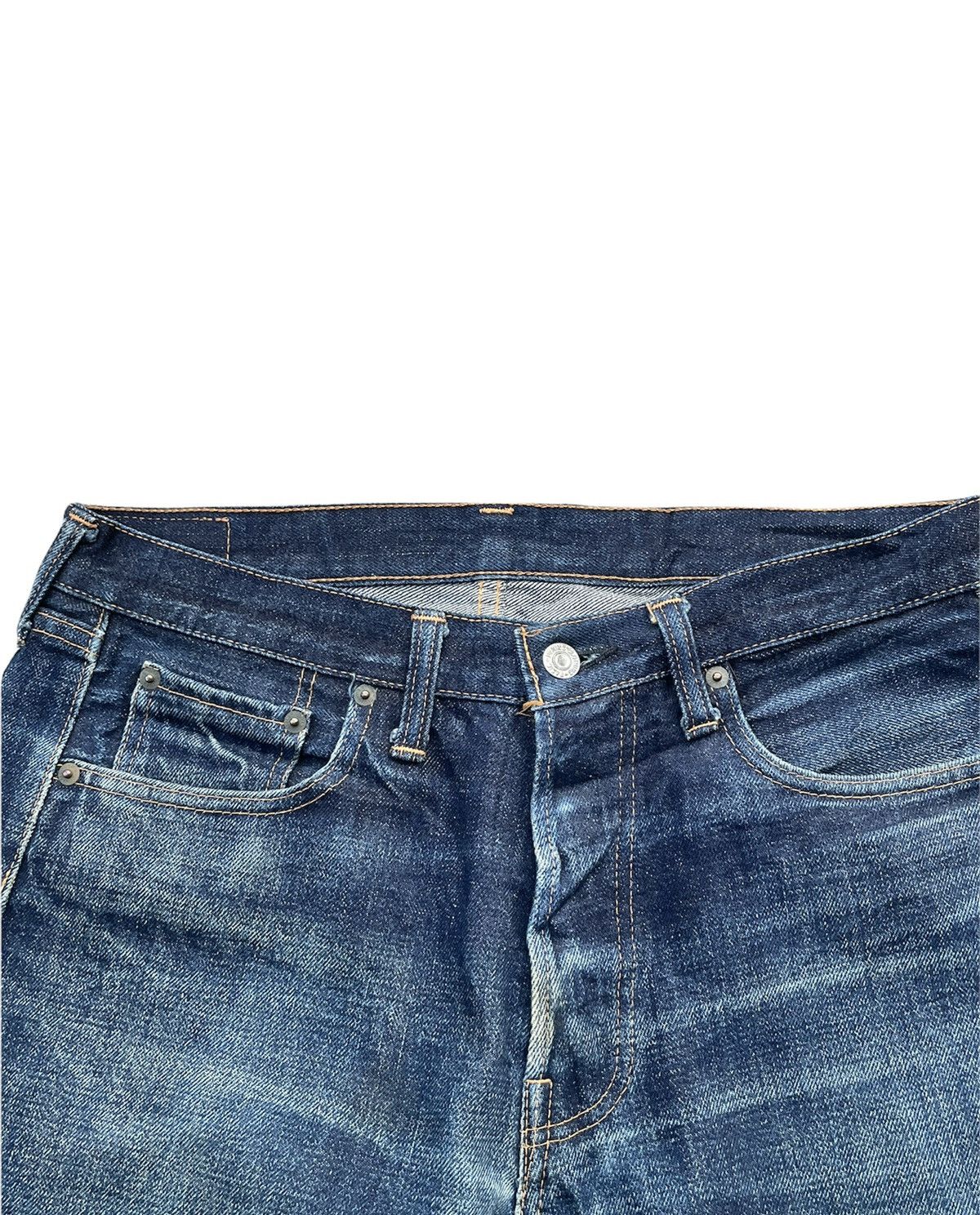 Denime × Japanese Brand × Vintage Vintage Denime Orizzonti Goldline Selvedge Denim Size US 32 / EU 48 - 5 Thumbnail