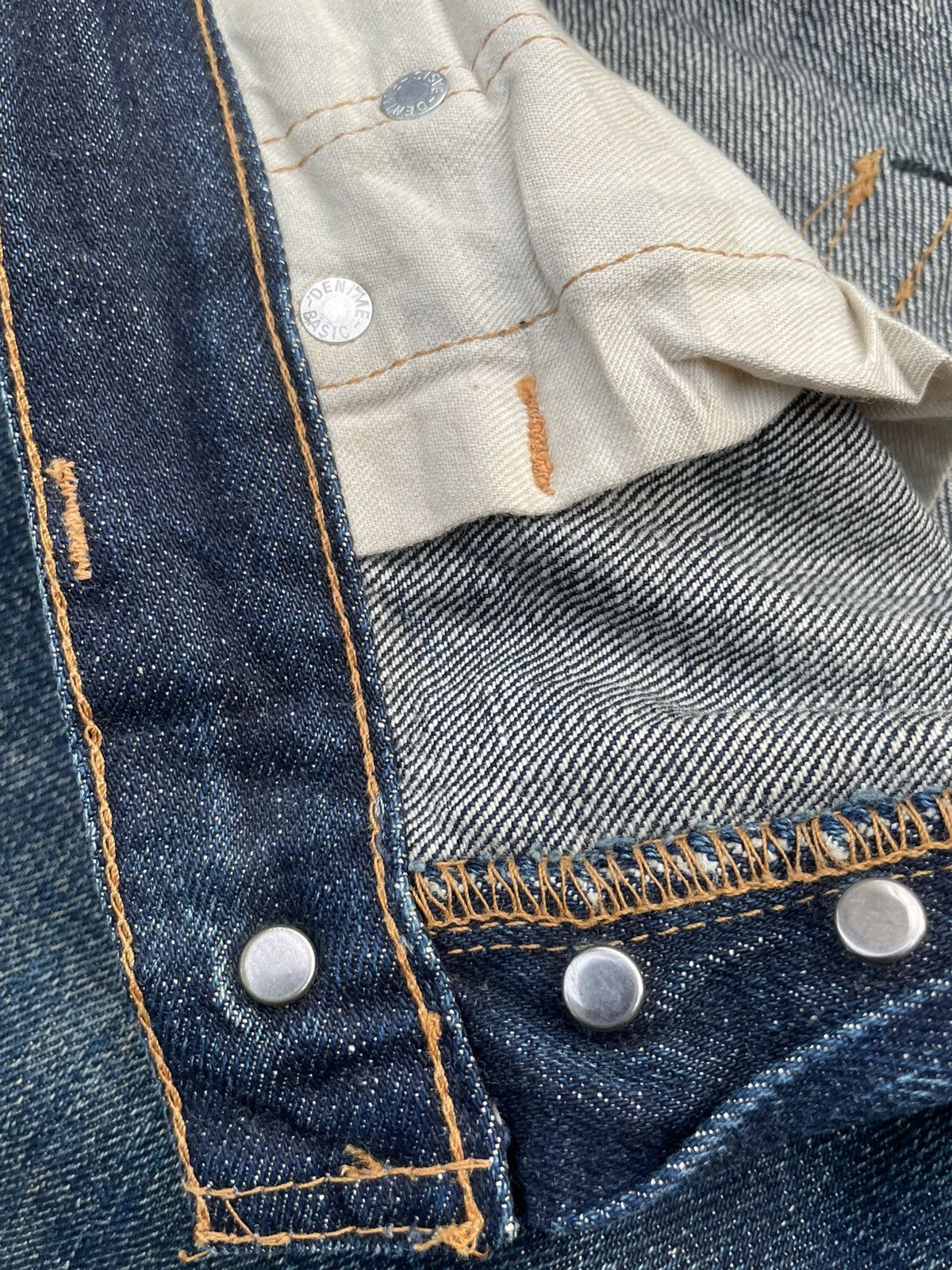 Denime × Japanese Brand × Vintage Vintage Denime Orizzonti Goldline Selvedge Denim Size US 32 / EU 48 - 18 Thumbnail