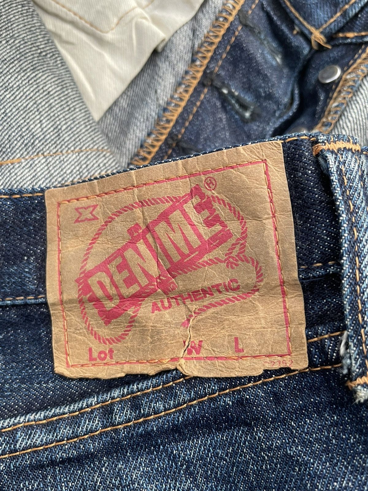 Denime × Japanese Brand × Vintage Vintage Denime Orizzonti Goldline Selvedge Denim Size US 32 / EU 48 - 16 Thumbnail