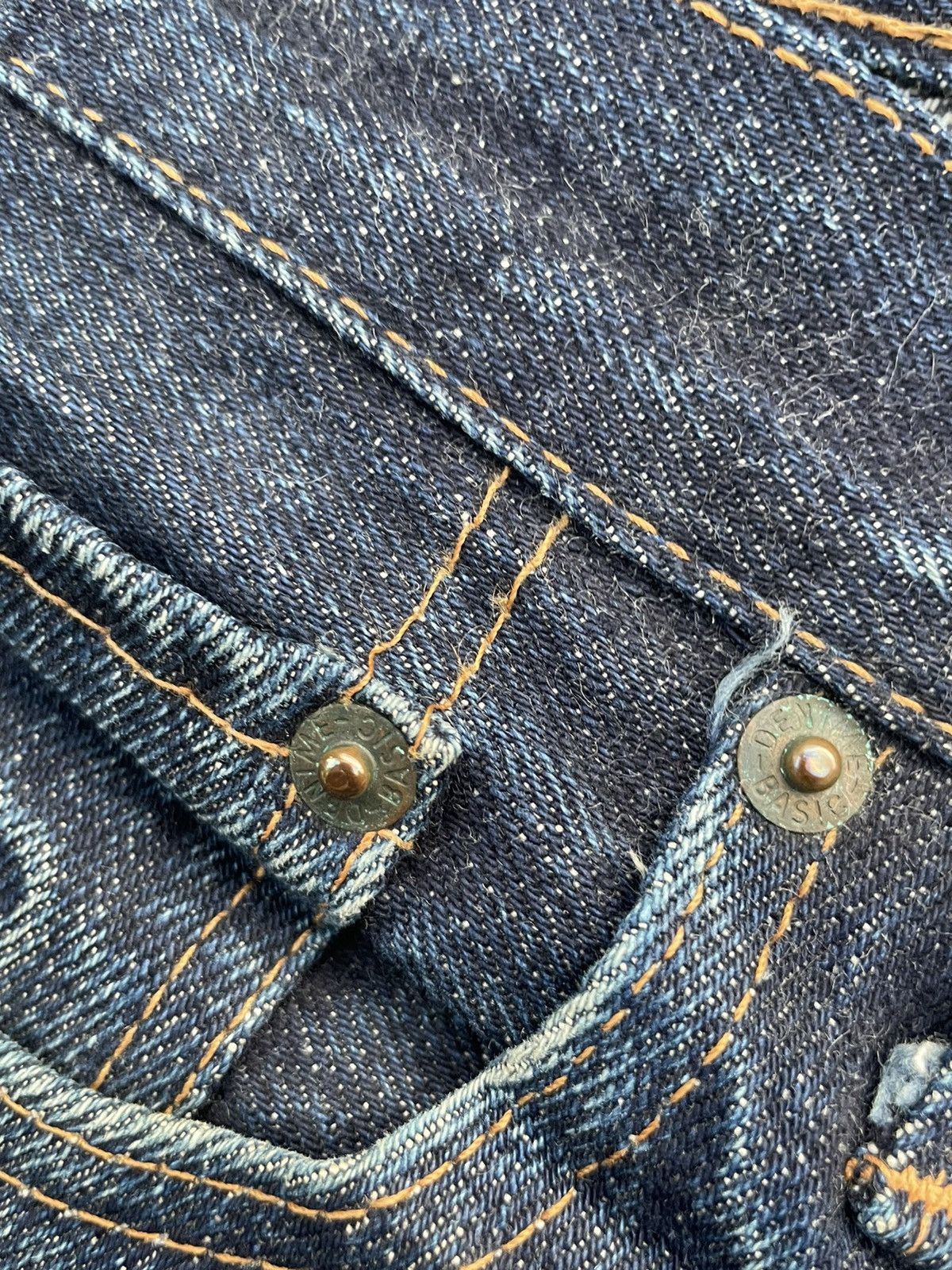 Denime × Japanese Brand × Vintage Vintage Denime Orizzonti Goldline Selvedge Denim Size US 32 / EU 48 - 19 Thumbnail