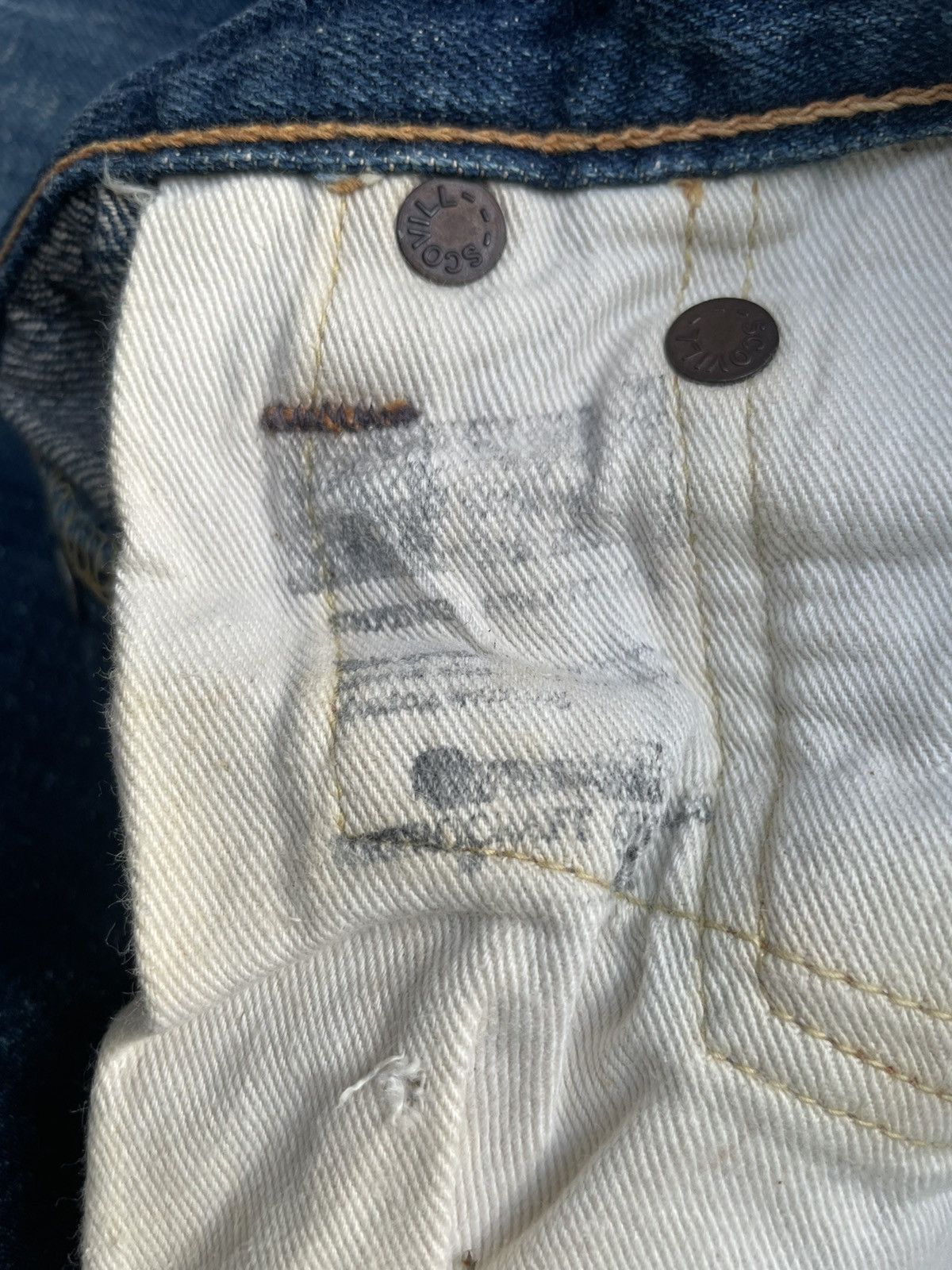 Japanese Brand × Vintage Vintage Retro Craft Selvedge Denim Size US 32 / EU 48 - 13 Thumbnail