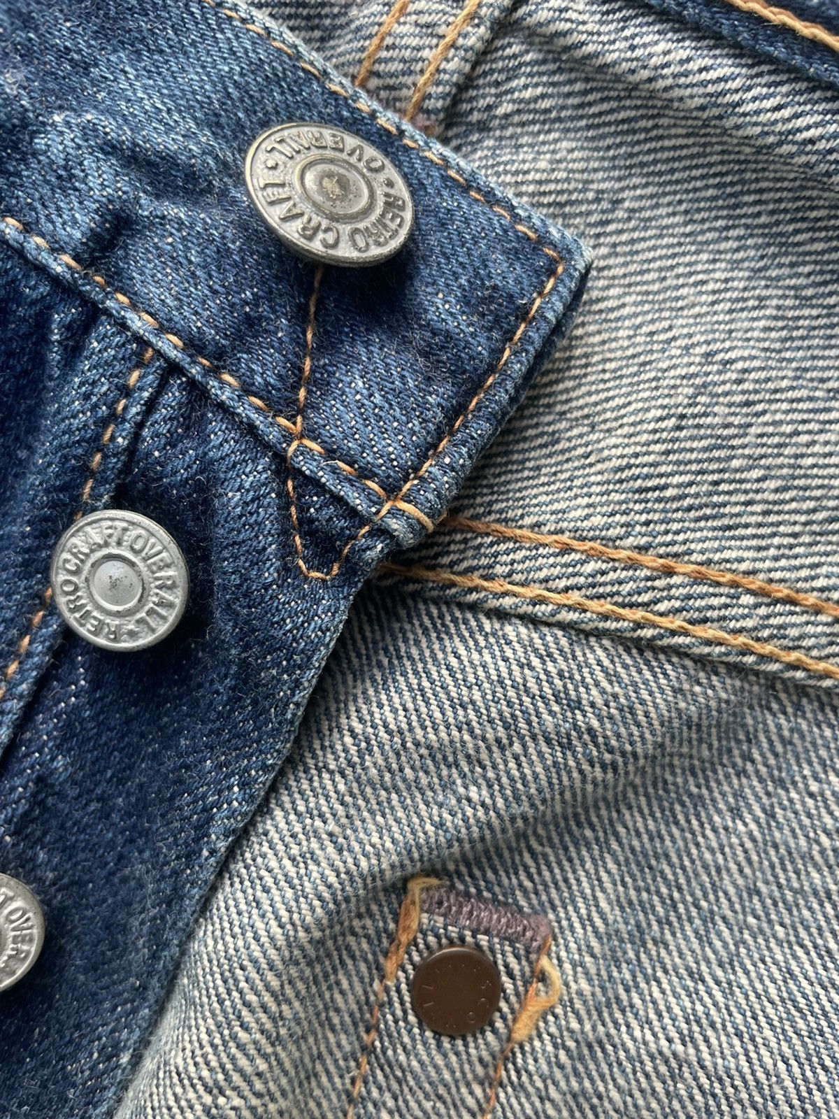 Japanese Brand × Vintage Vintage Retro Craft Selvedge Denim Size US 32 / EU 48 - 18 Thumbnail