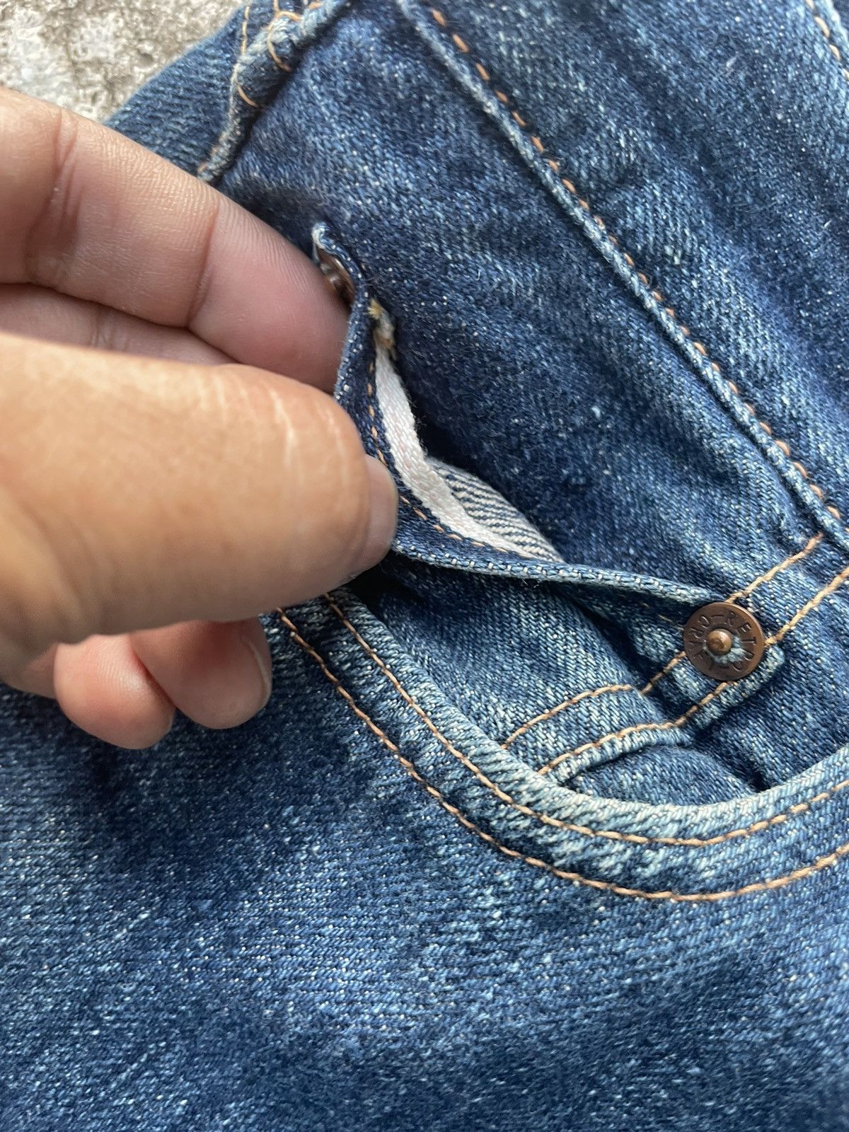Japanese Brand × Vintage Vintage Retro Craft Selvedge Denim Size US 32 / EU 48 - 16 Thumbnail