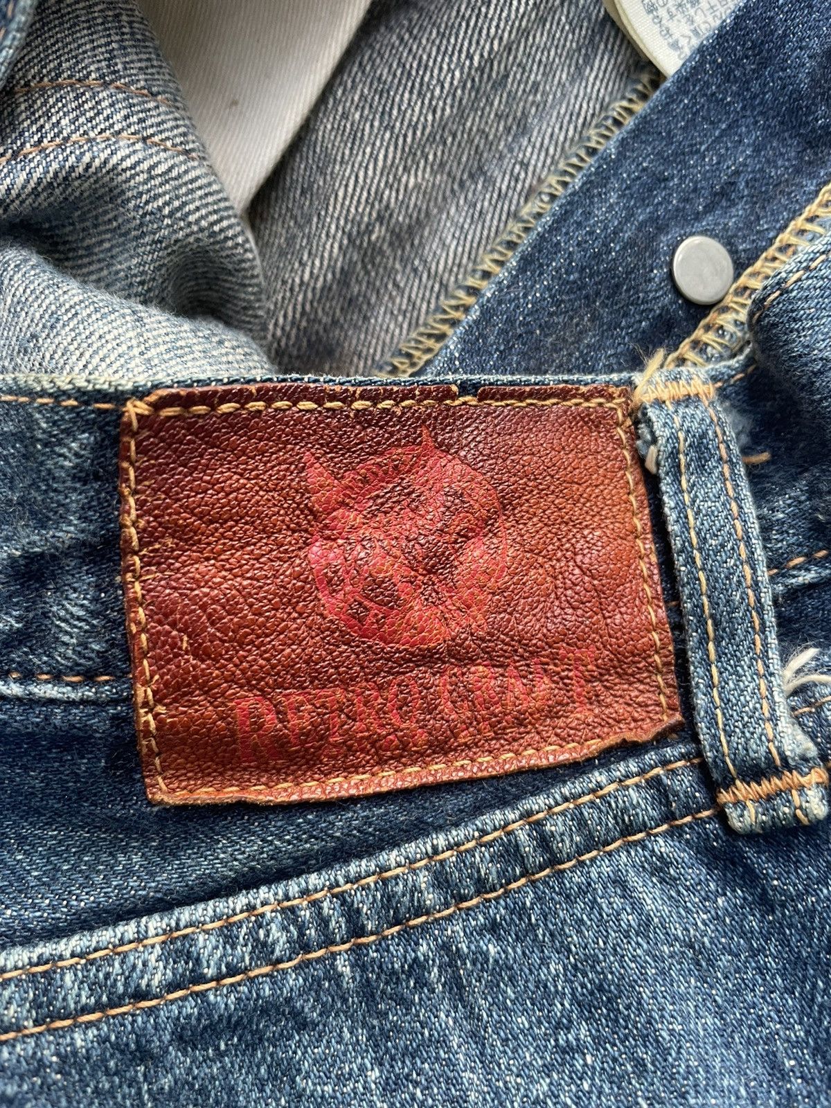Japanese Brand × Vintage Vintage Retro Craft Selvedge Denim Size US 32 / EU 48 - 12 Thumbnail