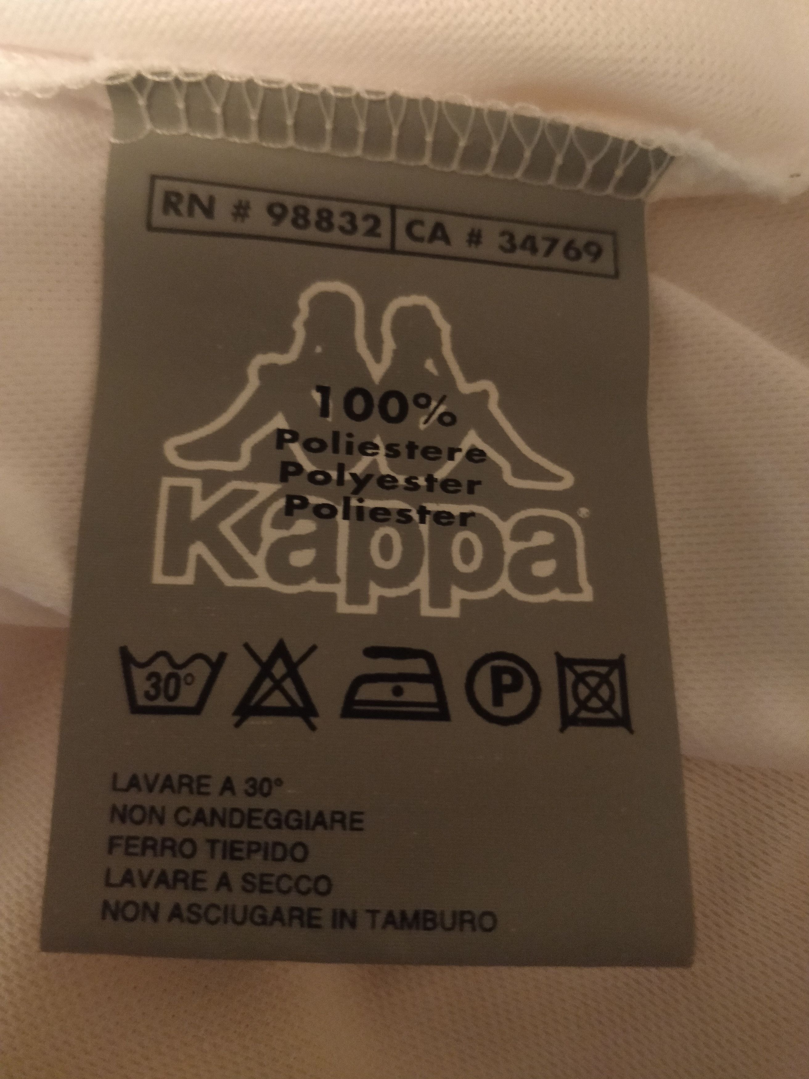 Kappa Italy 1998 Away Jersey Kappa Size US L / EU 52-54 / 3 - 3 Thumbnail
