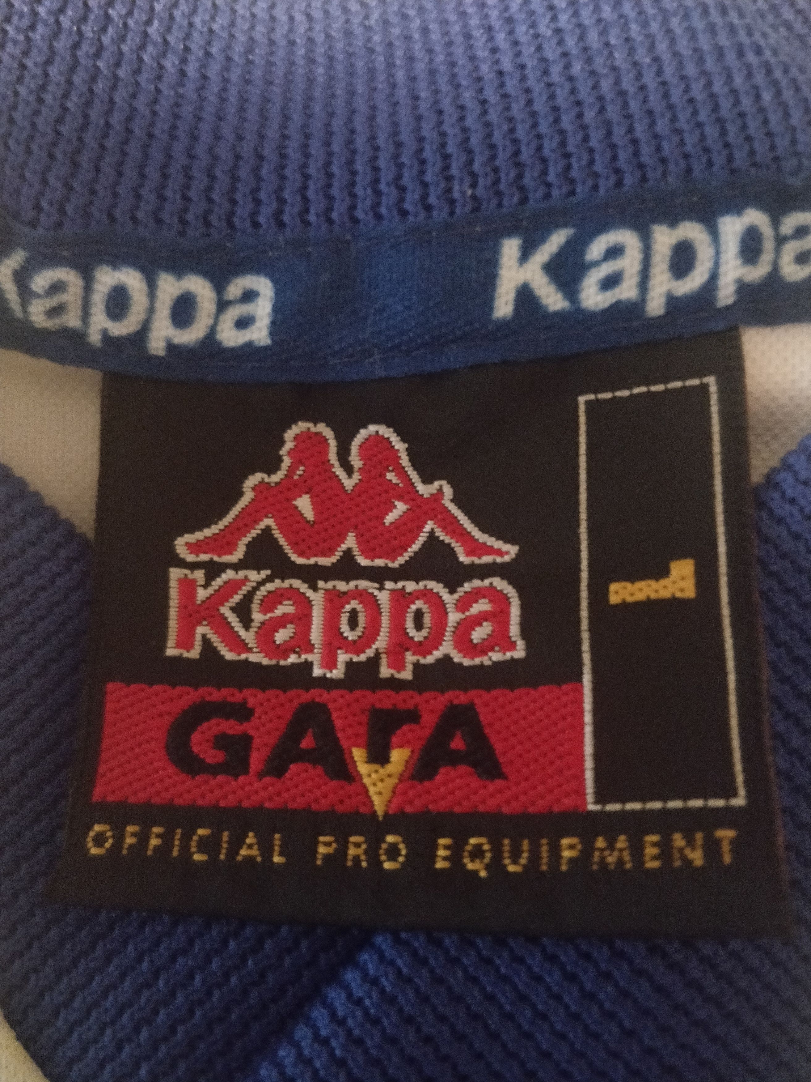 Kappa Italy 1998 Away Jersey Kappa Size US L / EU 52-54 / 3 - 7 Thumbnail