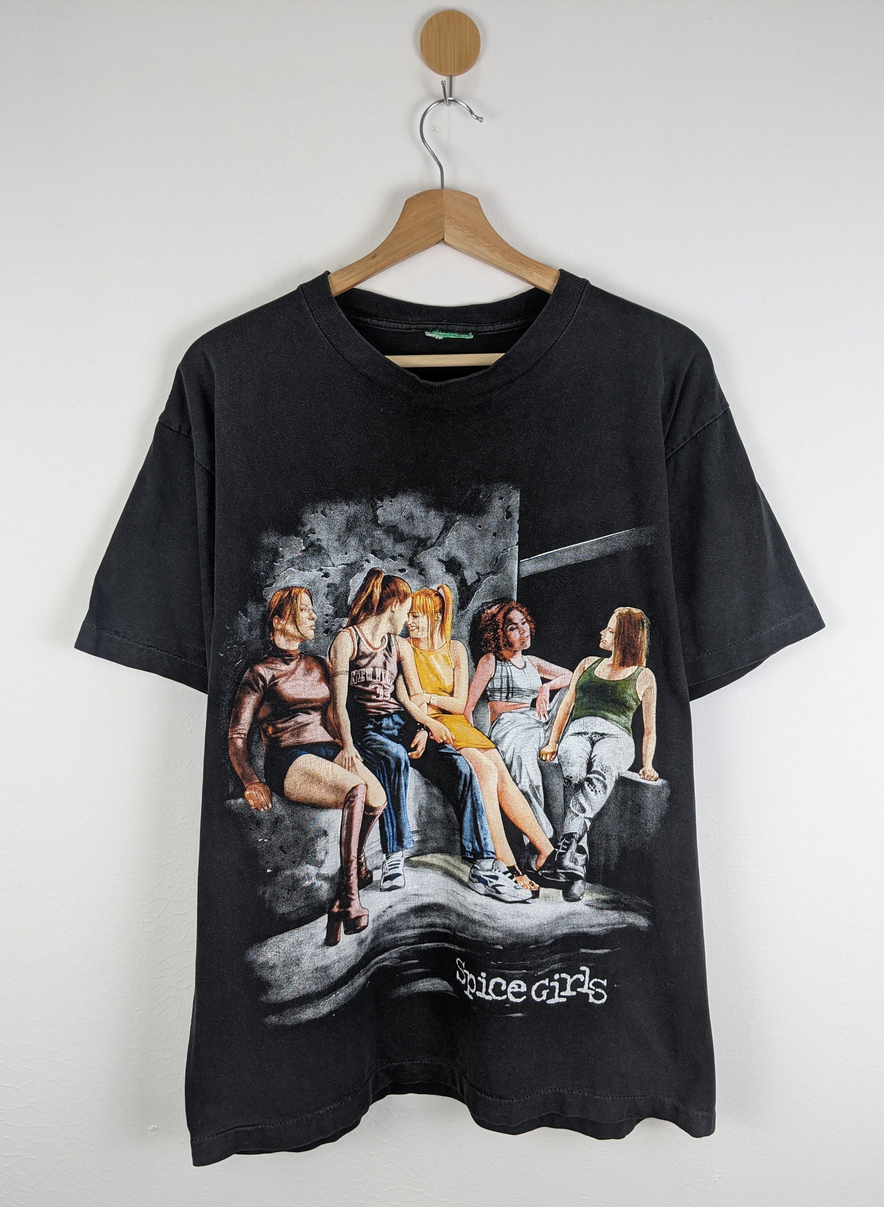 Vintage Vintage Spice Girls bootleg 90s shirt Size US L / EU 52-54 / 3 - 1 Thumbnail