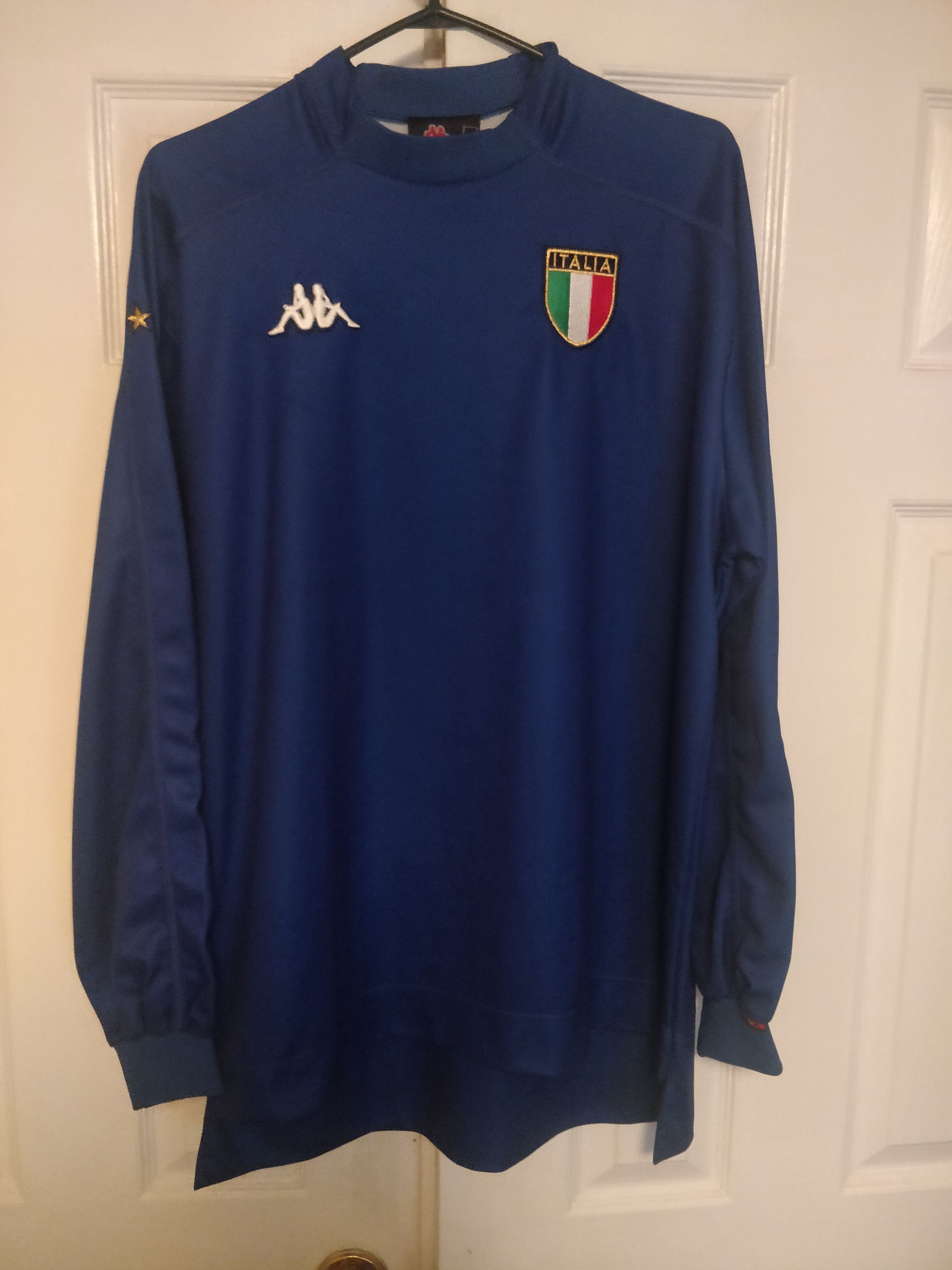Kappa Italy 1998 Home Jersey Long Sleeve Kappa Size US L / EU 52-54 / 3 - 1 Thumbnail