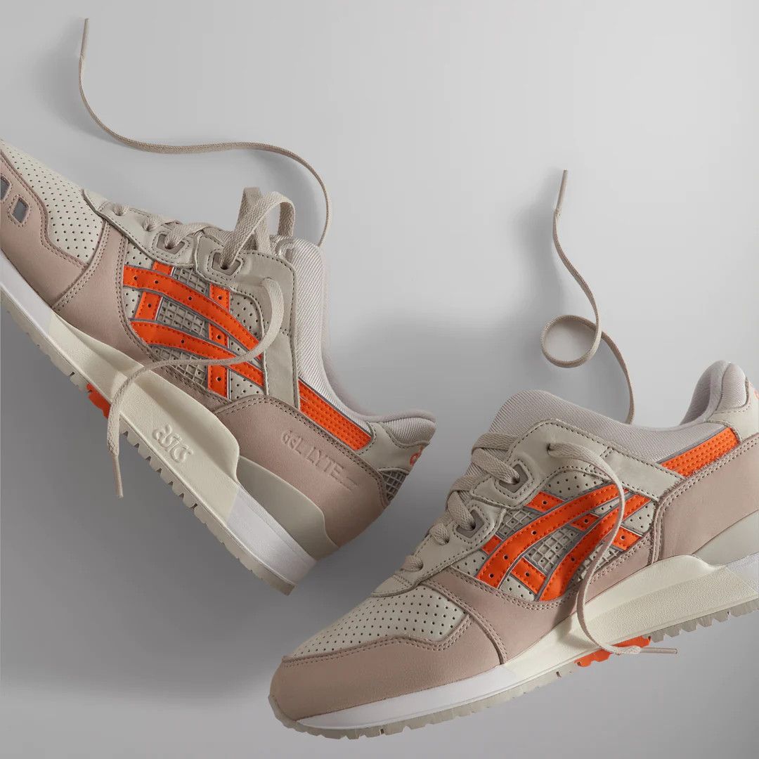 Asics × Kith Ronnie Fieg for Asics Gel Lyte III Remastered Size 10.5 Size US 10.5 / EU 43-44 - 7 Thumbnail
