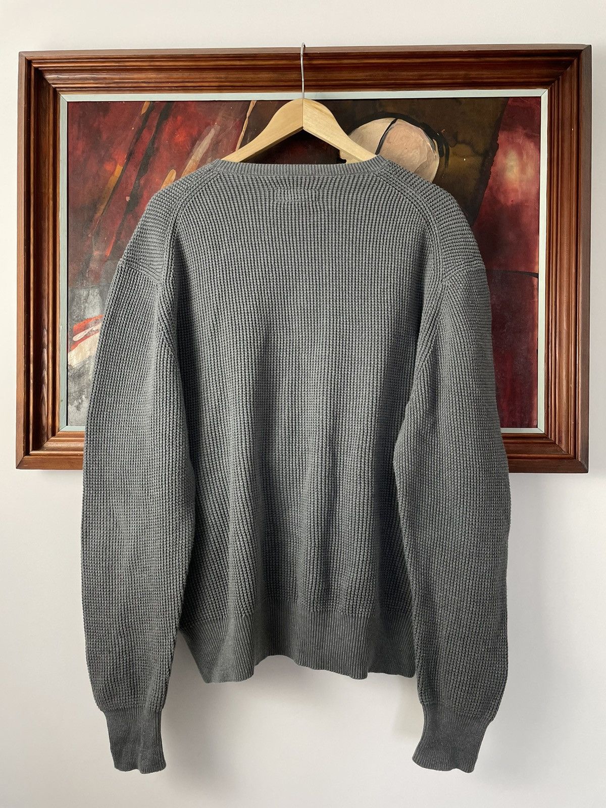 Allsaints Allsaints Karser Crew Ribbed Pullover Sweater Avant Garde Size US L / EU 52-54 / 3 - 3 Thumbnail
