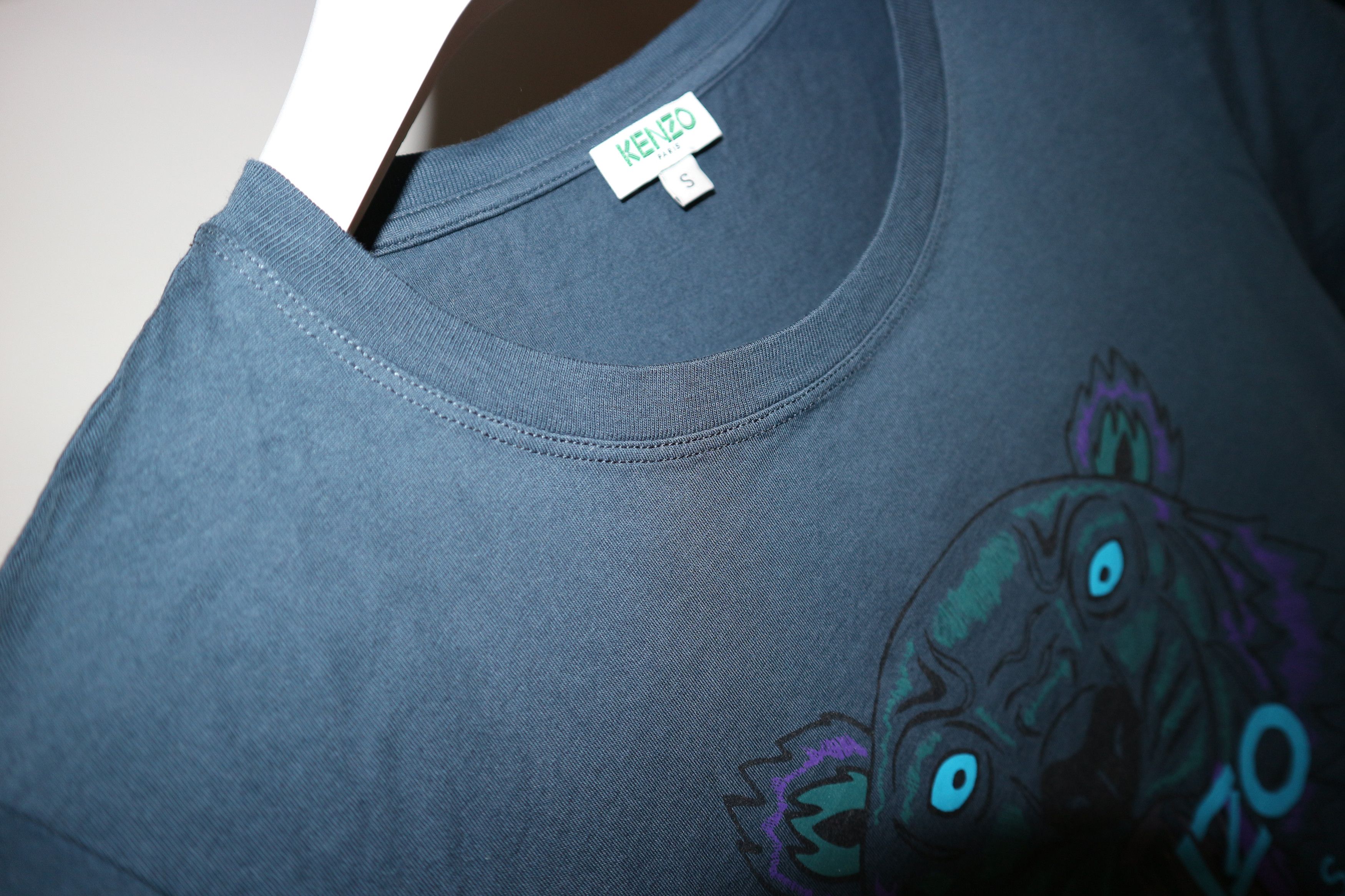 Kenzo tiger print t-shirt Size US S / EU 44-46 / 1 - 4 Thumbnail