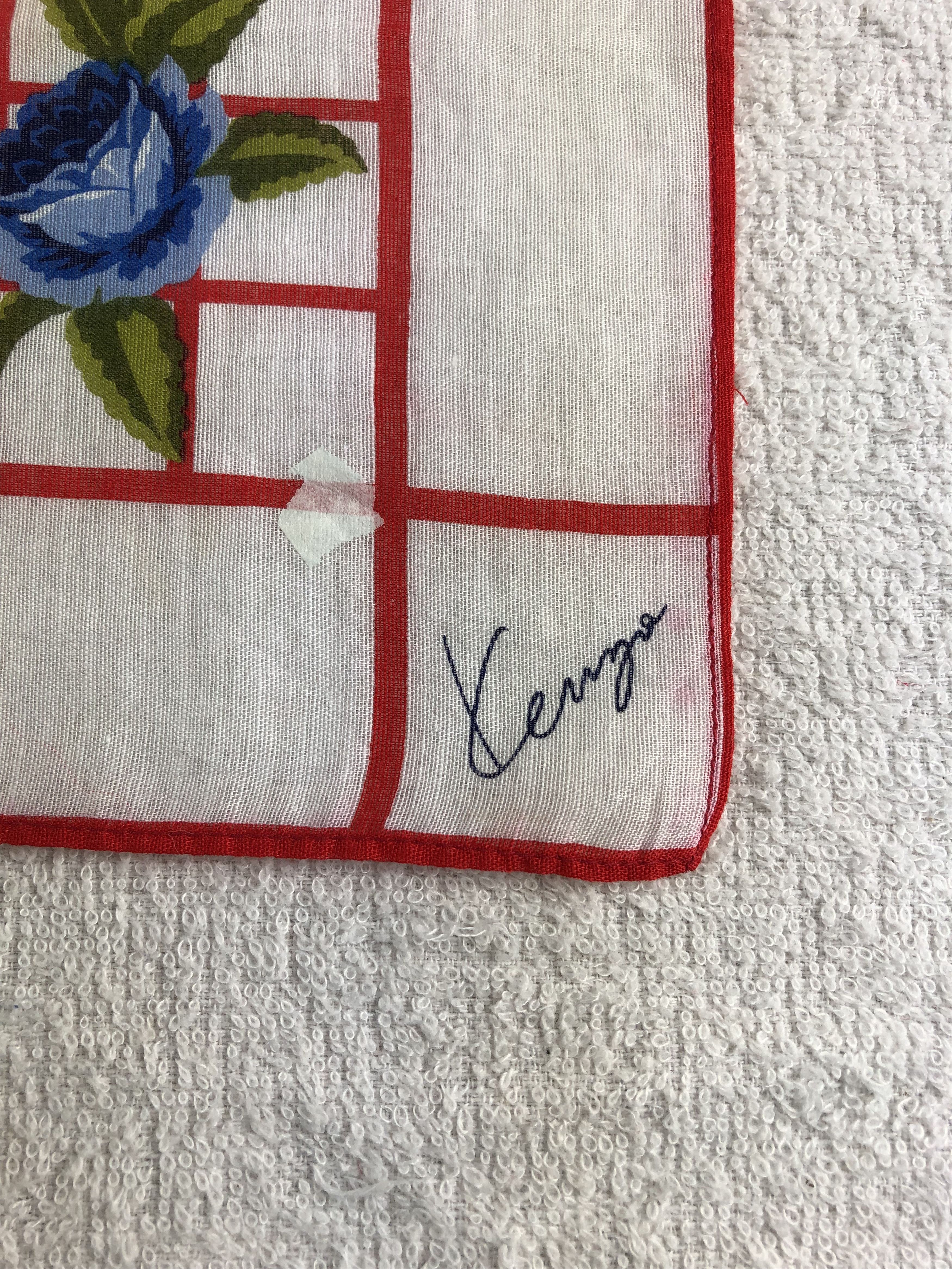 Kenzo Kenzo Handkerchief / Bandana / Neckerchief C010 Size ONE SIZE - 5 Thumbnail