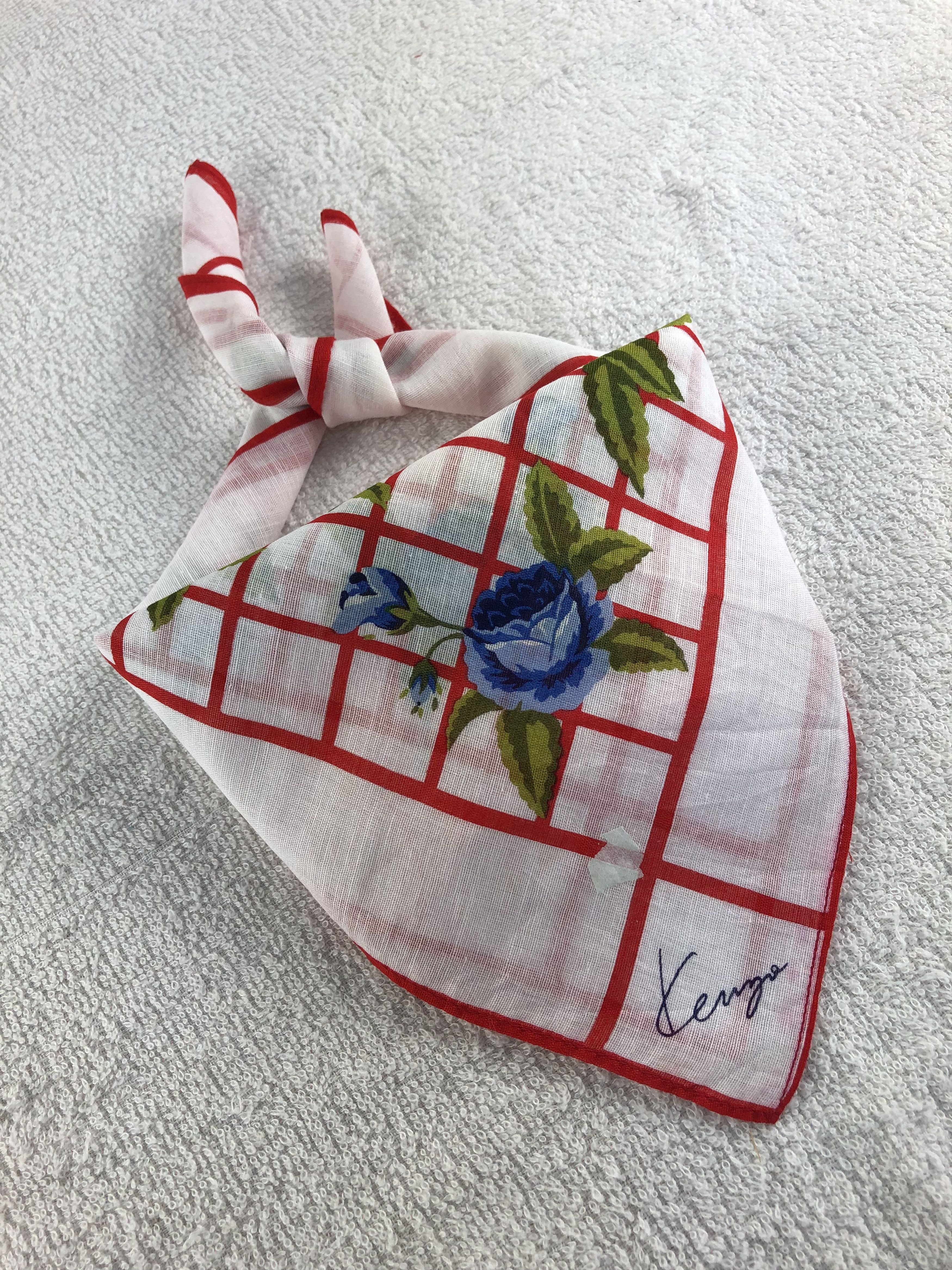 Kenzo Kenzo Handkerchief / Bandana / Neckerchief C010 Size ONE SIZE - 2 Thumbnail