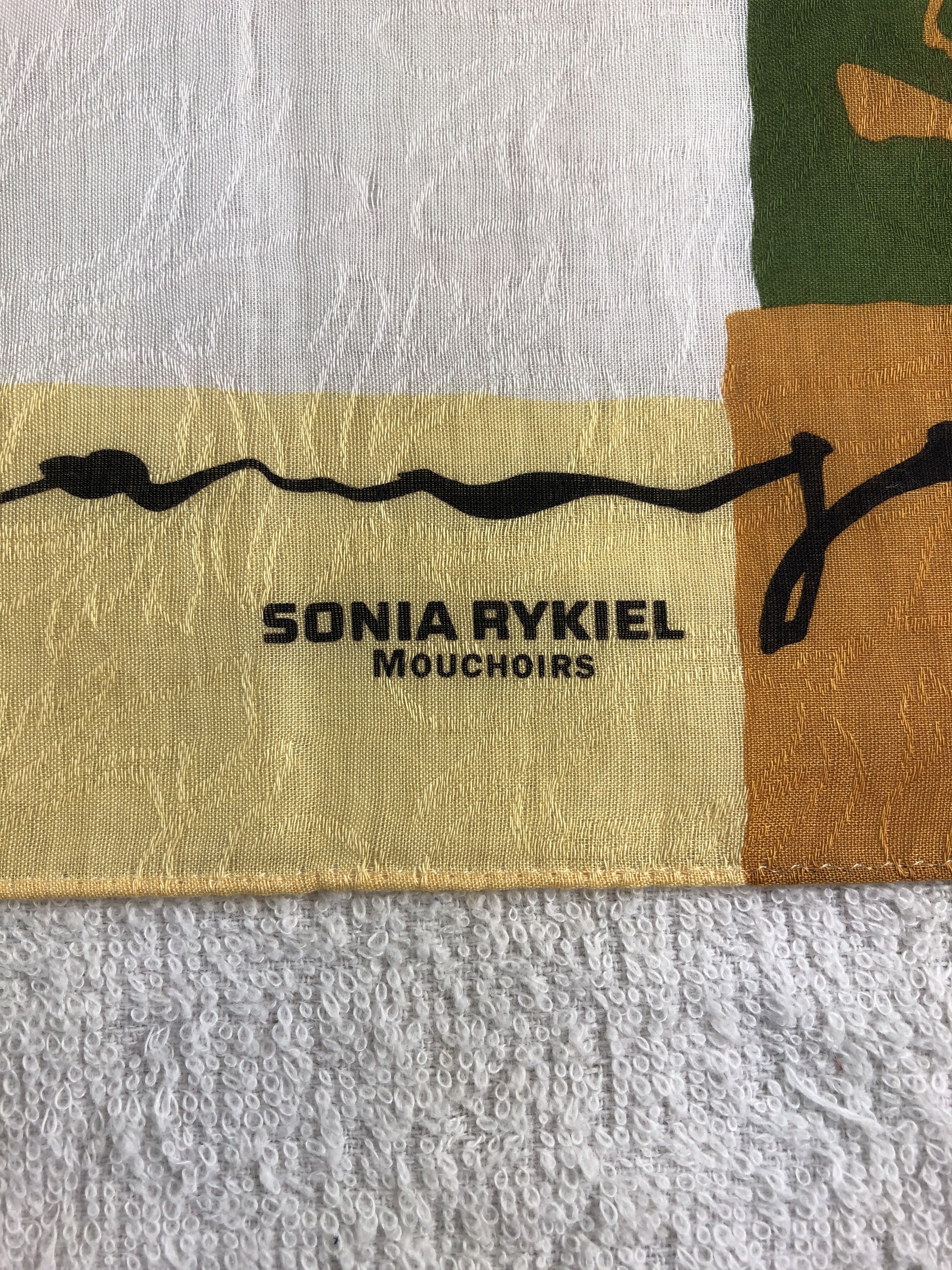 Sonia Rykiel Sonia Rykiel Handkerchief / Bandana / Neckerchief C014 Size ONE SIZE - 5 Thumbnail