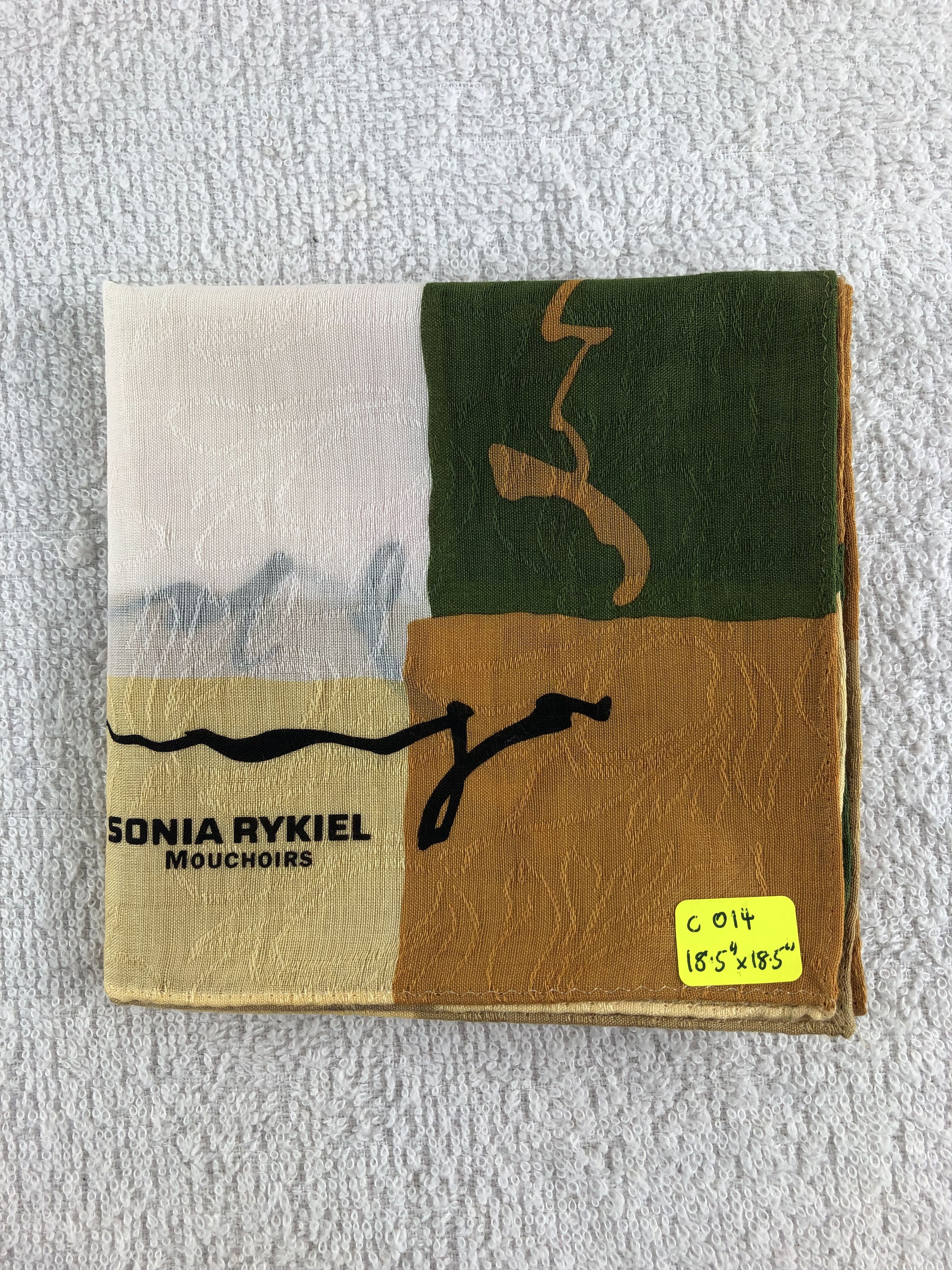 Sonia Rykiel Sonia Rykiel Handkerchief / Bandana / Neckerchief C014 Size ONE SIZE - 7 Thumbnail